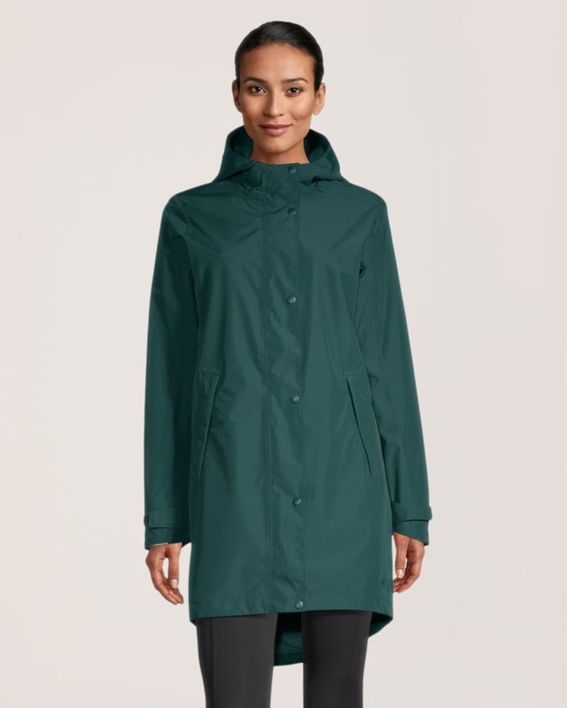 WindRiver Women's Downpour 2L HYPER-DRI® HD3 Waterproof-Breathable Long Rain Jacket