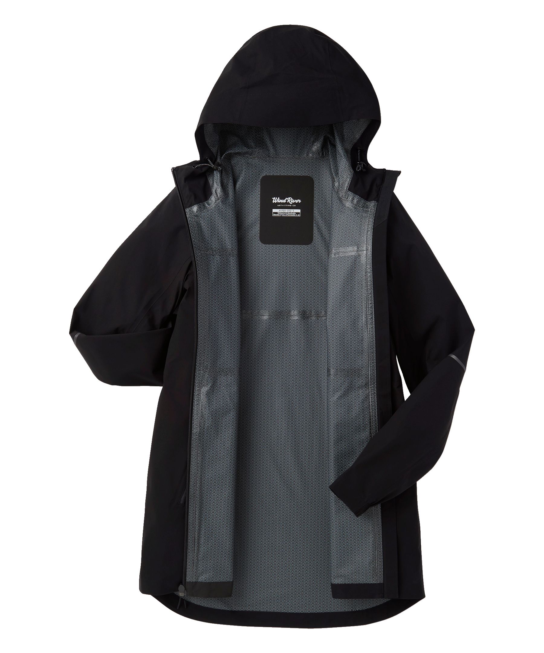 WindRiver Women's Downpour 2.5L Stretch HYPER-DRI® HD3 Waterproof-Breathable Rain Jacket