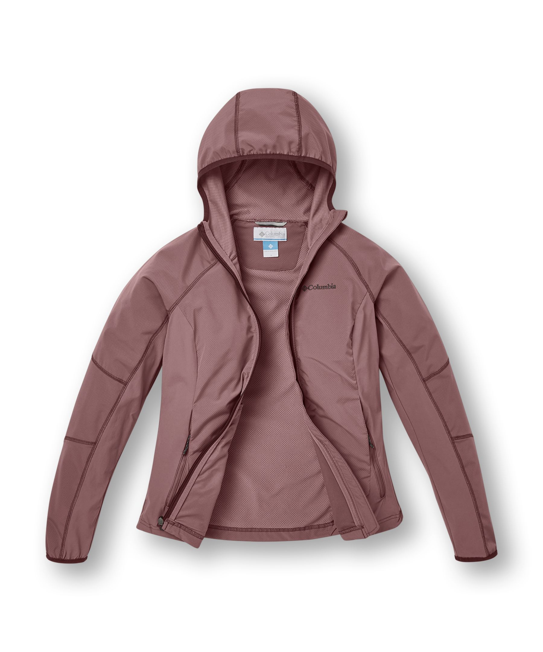 Columbia Women s Sweet As Softshell Hoodie Marks