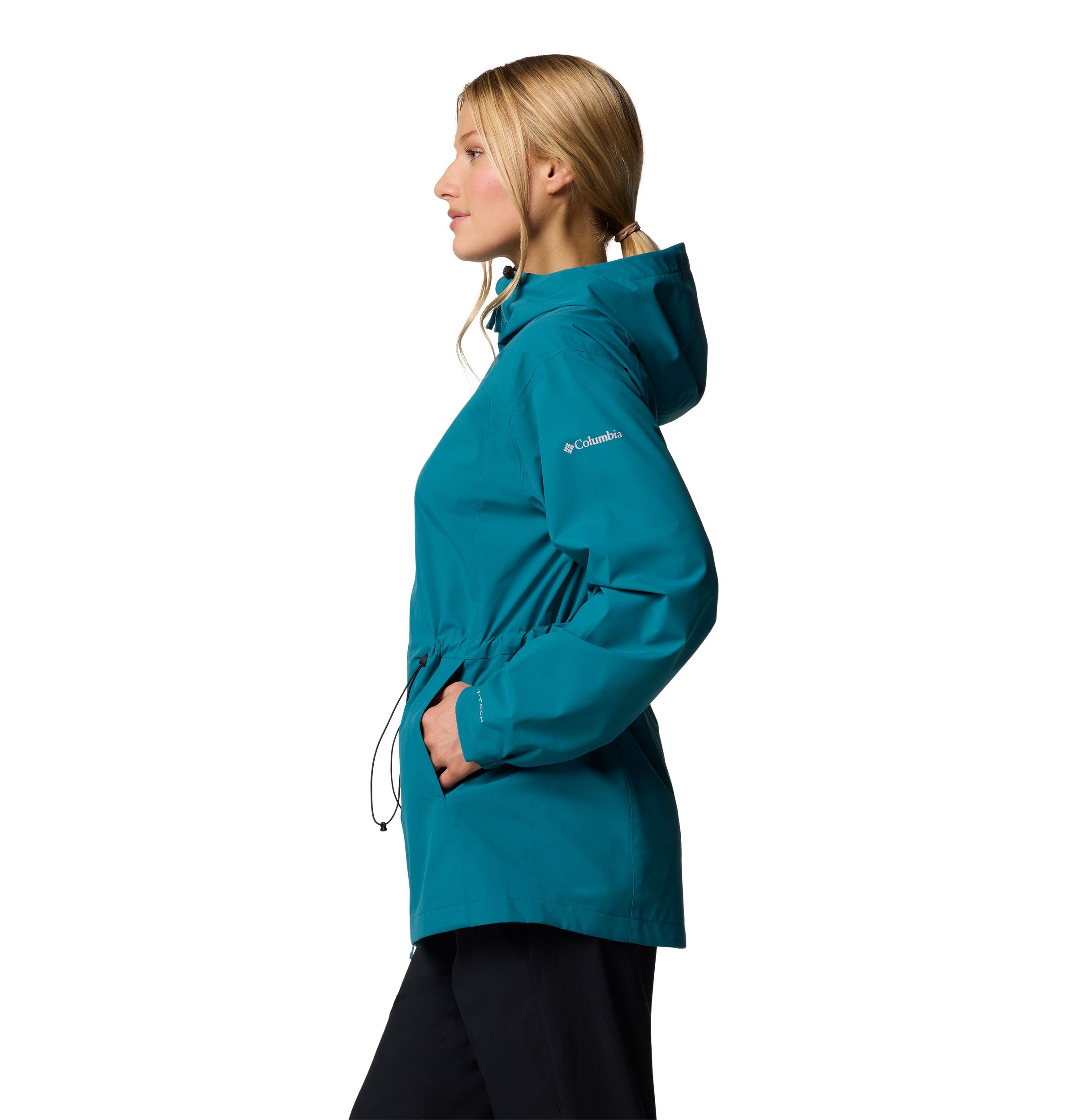 Columbia Women's Blossom Park II Omni-TECH™ Waterproof-Breathable Hooded Rain Jacket