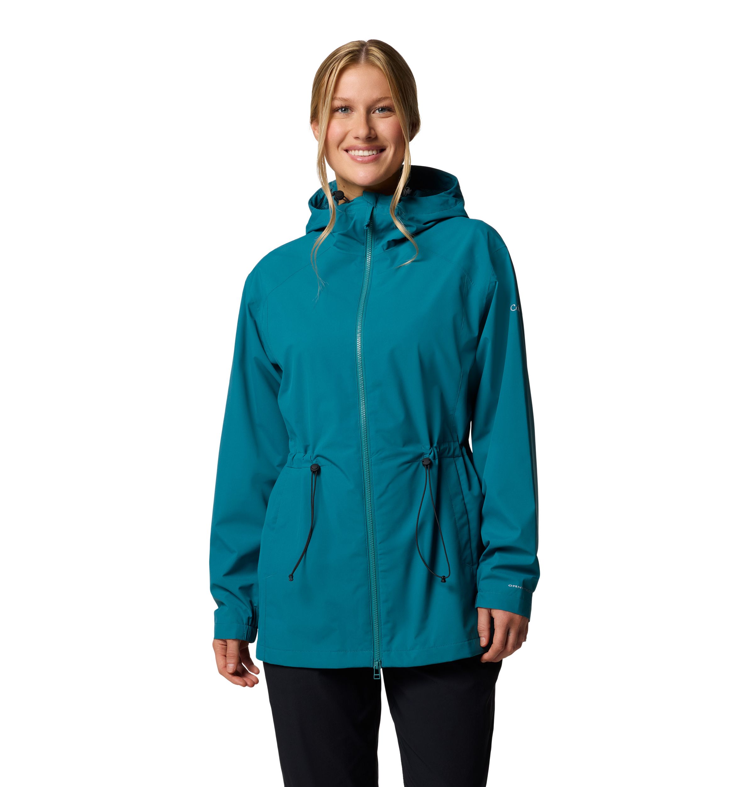 Columbia Women's Blossom Park II Omni-TECH™ Waterproof-Breathable Hooded Rain Jacket