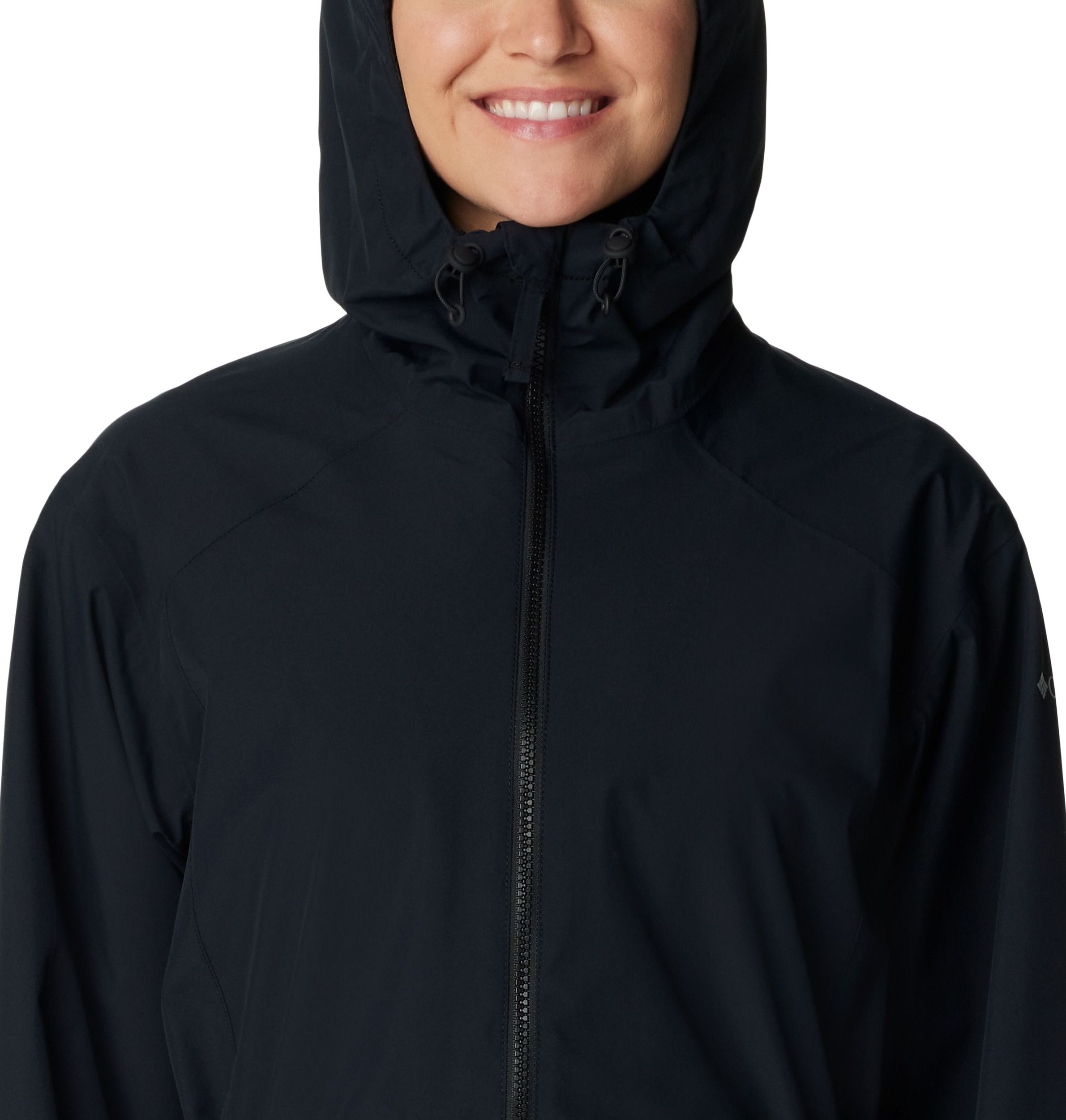 Manteau de pluie à capuchon imper-respirant avec Omni-TECH™, Blossom Park II, Columbia pour femmes