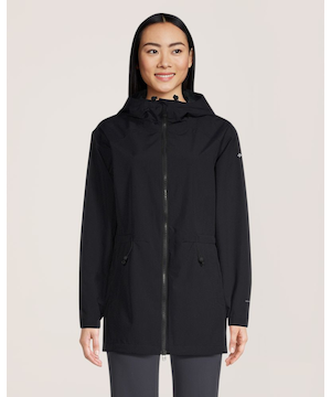 Manteau de pluie à capuchon imper-respirant avec Omni-TECH™, Blossom Park II, Columbia pour femmes