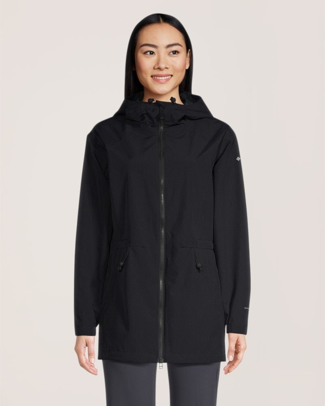 Manteau de pluie à capuchon imper-respirant avec Omni-TECH™, Blossom Park II, Columbia pour femmes