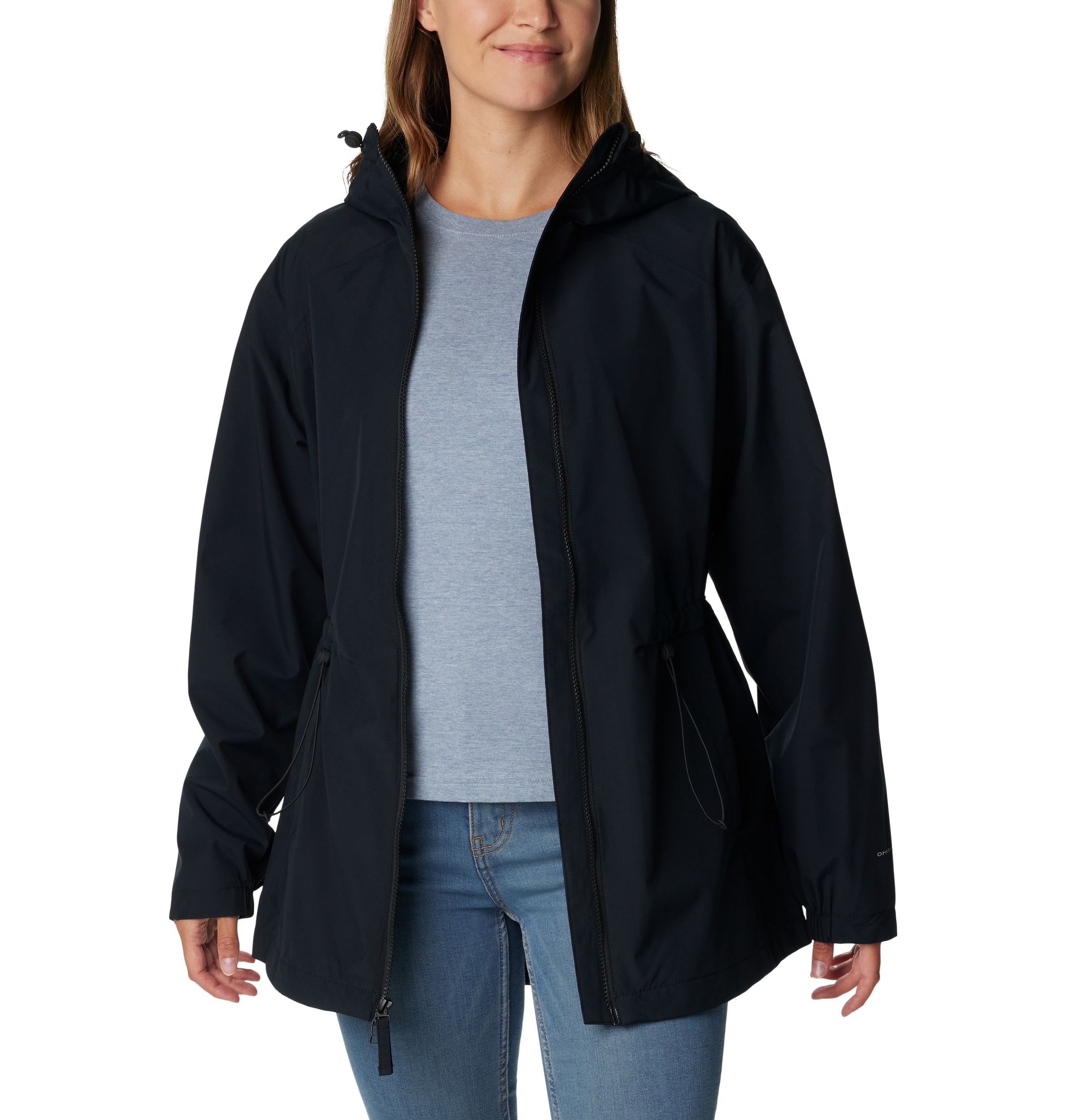 Manteau de pluie à capuchon imper-respirant avec Omni-TECH™, Blossom Park II, Columbia pour femmes