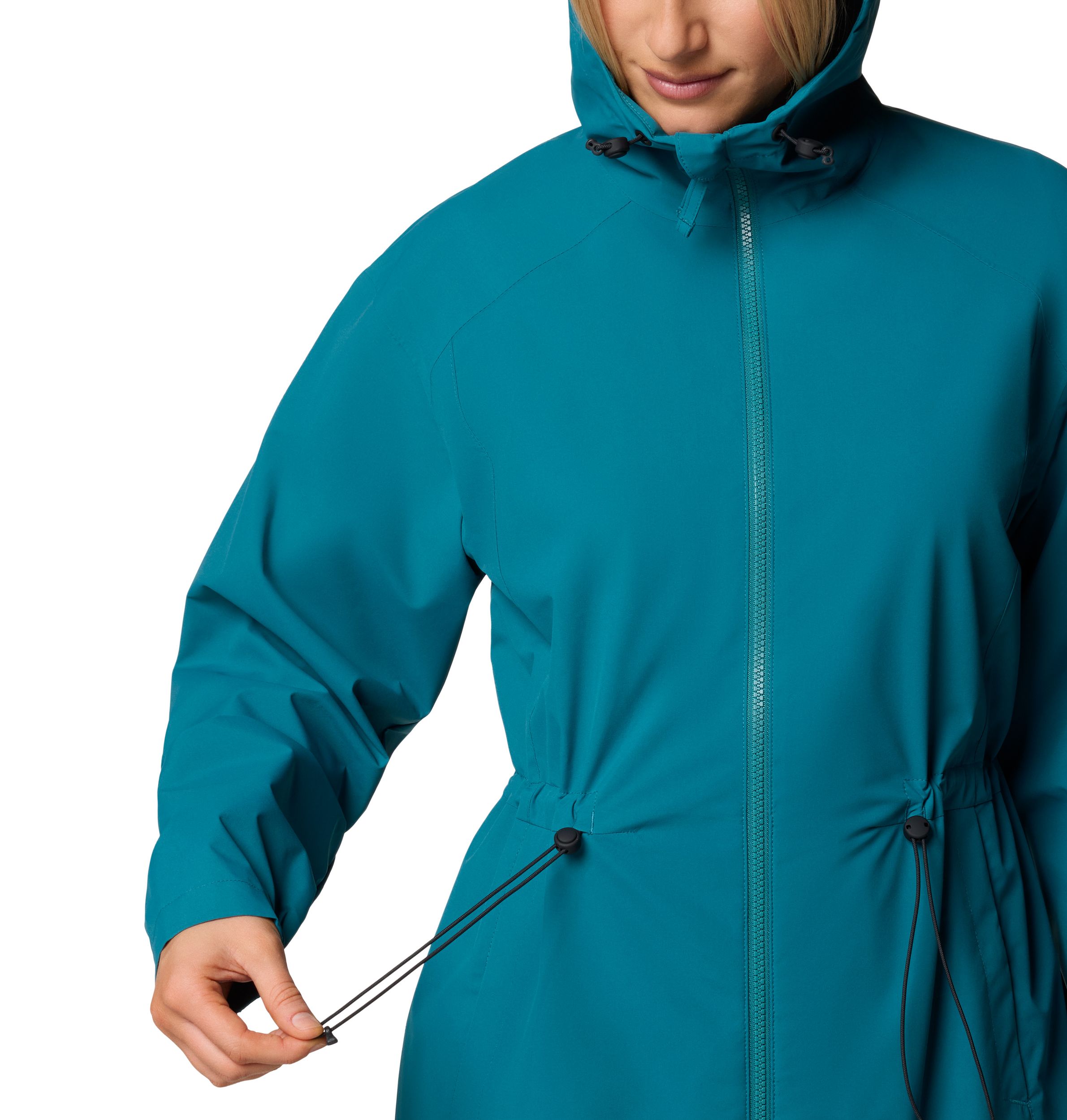 Columbia Women's Blossom Park II Omni-TECH™ Waterproof-Breathable Hooded Rain Jacket