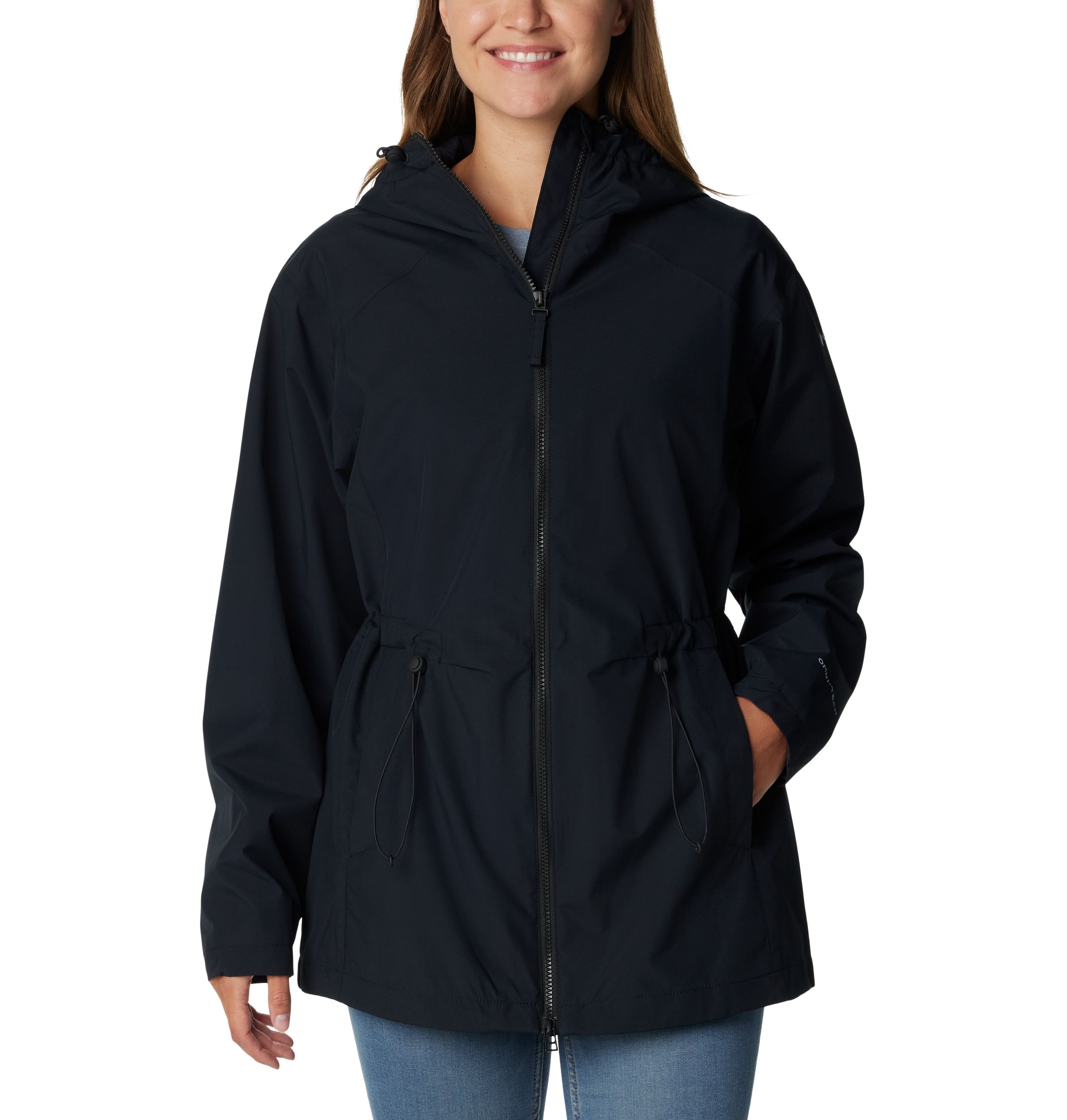 Manteau de pluie à capuchon imper-respirant avec Omni-TECH™, Blossom Park II, Columbia pour femmes