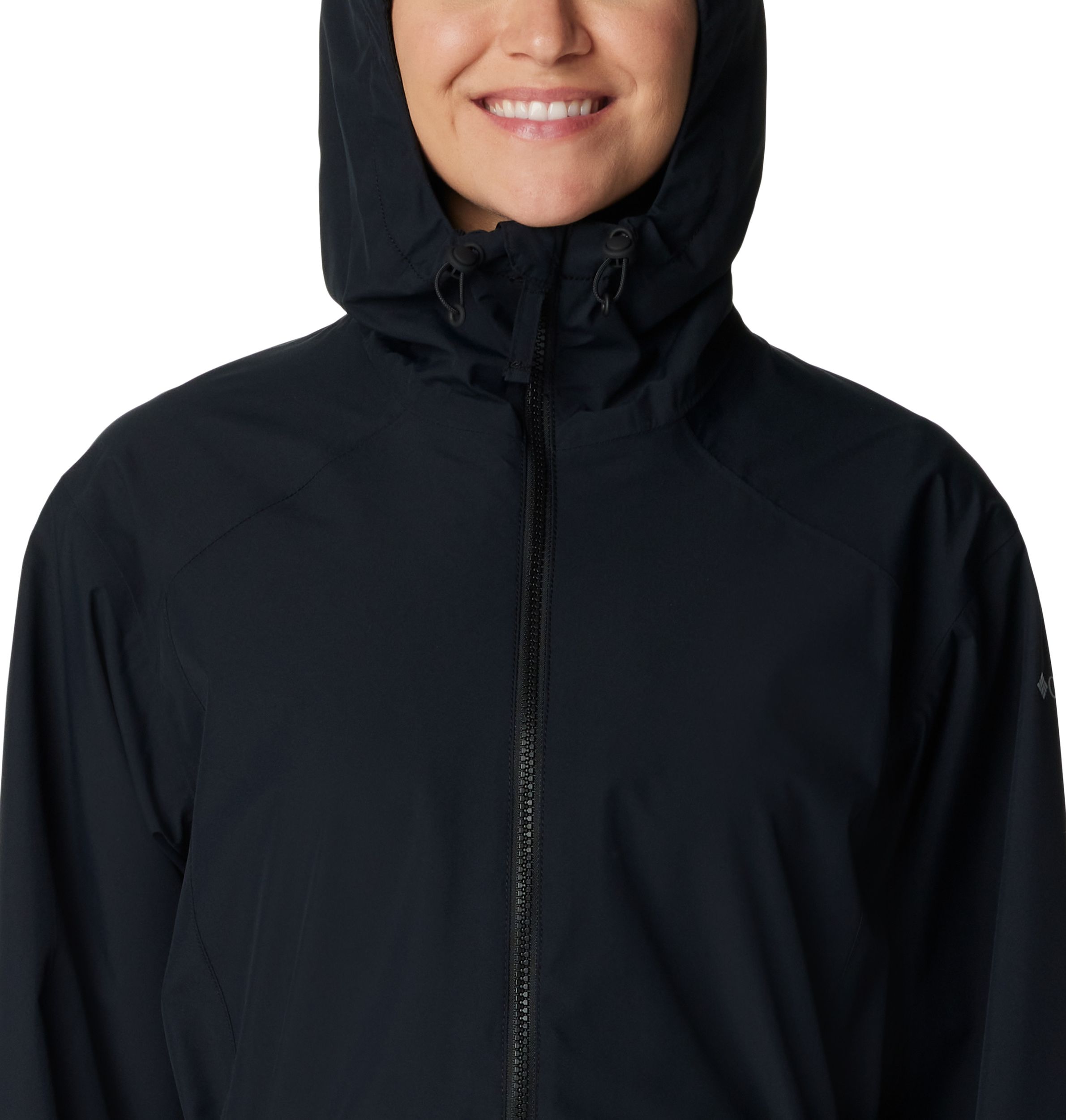 Manteau de pluie à capuchon imper-respirant avec Omni-TECH™, Blossom Park II, Columbia pour femmes