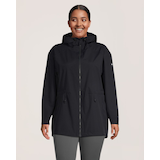 Columbia Women's Blossom Park II Omni-TECH™ Waterproof-Breathable Hooded Rain Jacket Front_Flat