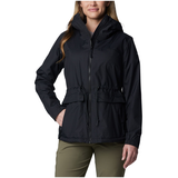 Veste imperméable doublée en molleton avec Omni-Tech pour femmes, Sweet Creek, Columbia Front_Flat