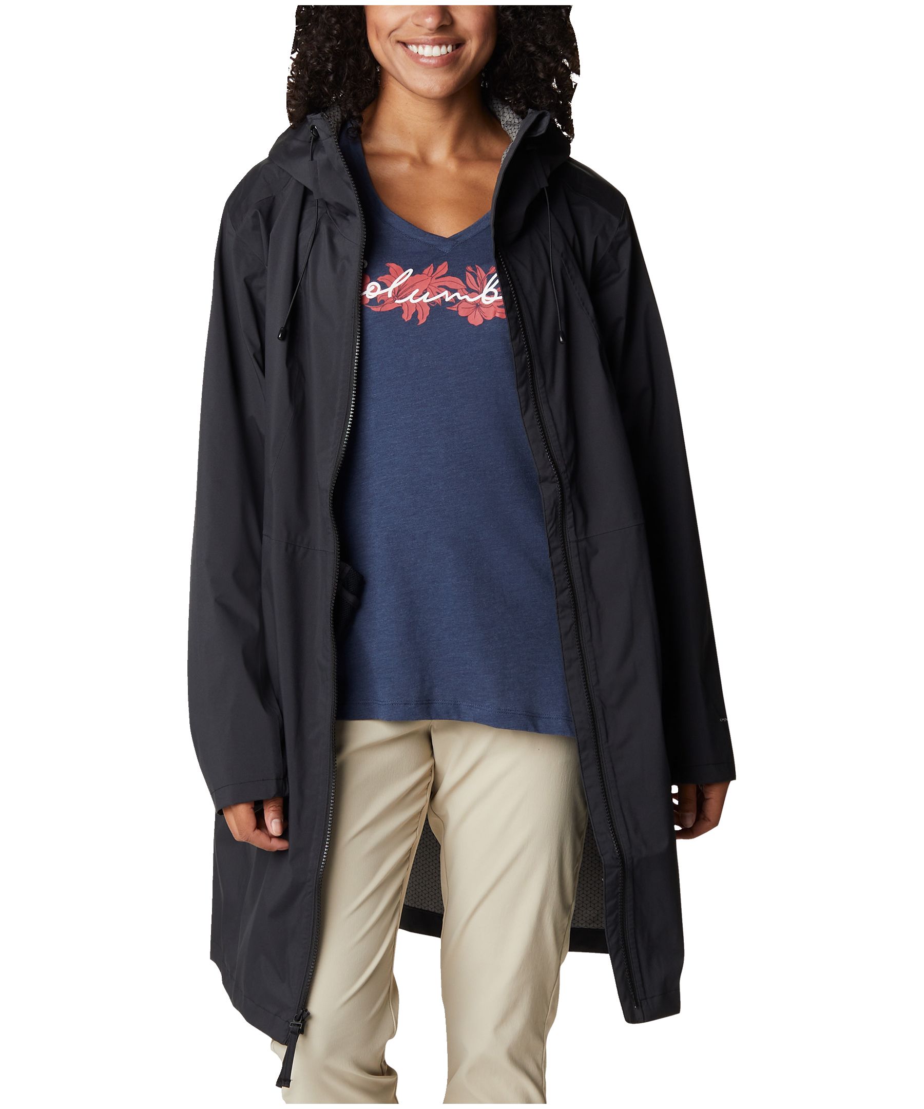 Veste longue avec extérieur Omni-TechMC pour femmes, Weekend, Columbia