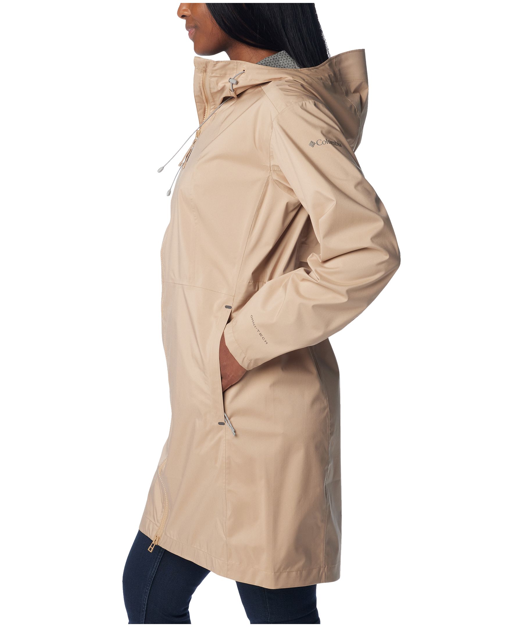 Veste longue avec extérieur Omni-TechMC pour femmes, Weekend, Columbia