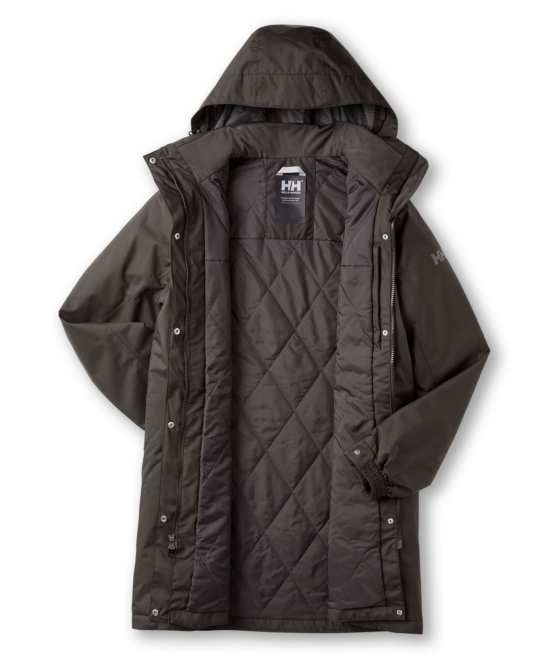 Helly Hansen Women's Aden Helly Tech® Waterproof Breathable Insulated Long Rain Jacket