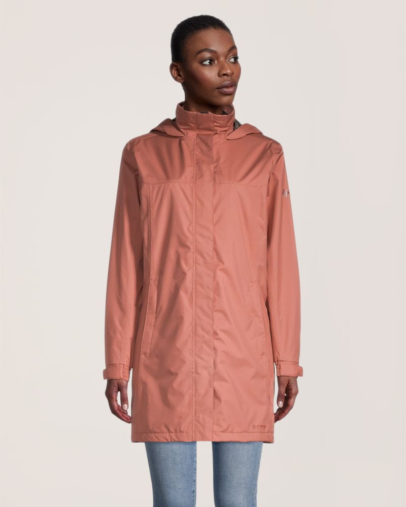 Helly-Hansen Women s Aden Waterproof Breathable Hooded Long Rain Jacket, Bl Helly Hansen Aden Hooded Waterproof Insulated Rain Jacket | Nordstrom