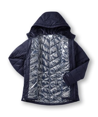 Columbia White Out II Giacca Piumino Donna Con Cappuccio - Omni-Heat, Caldo E Resistente All'Acqua