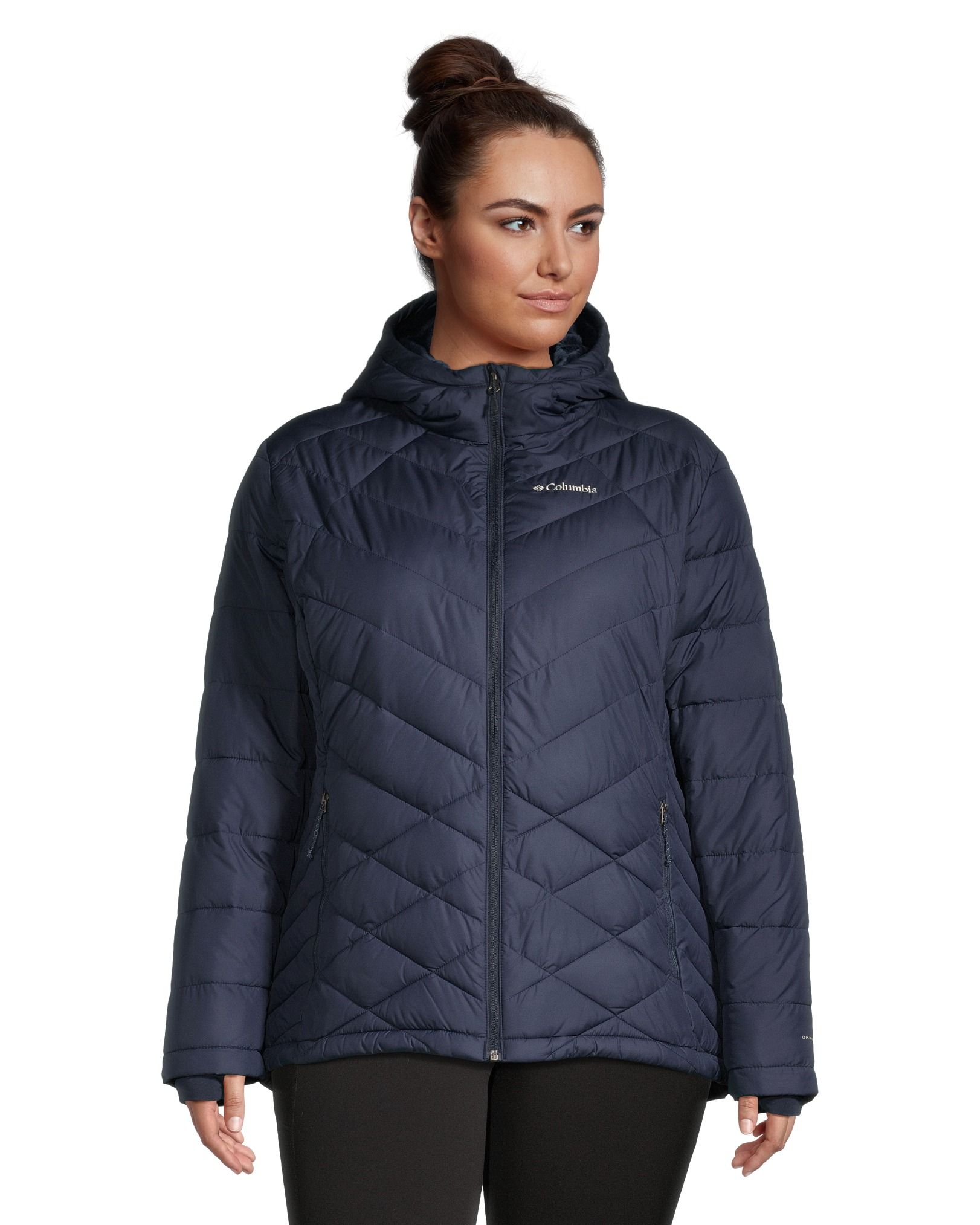 Columbia Women's Heavenly Omni-Heat™ Thermal Reflective and Omni-Shield™ Water Resistant Hooded Insulated Puffer Jacket