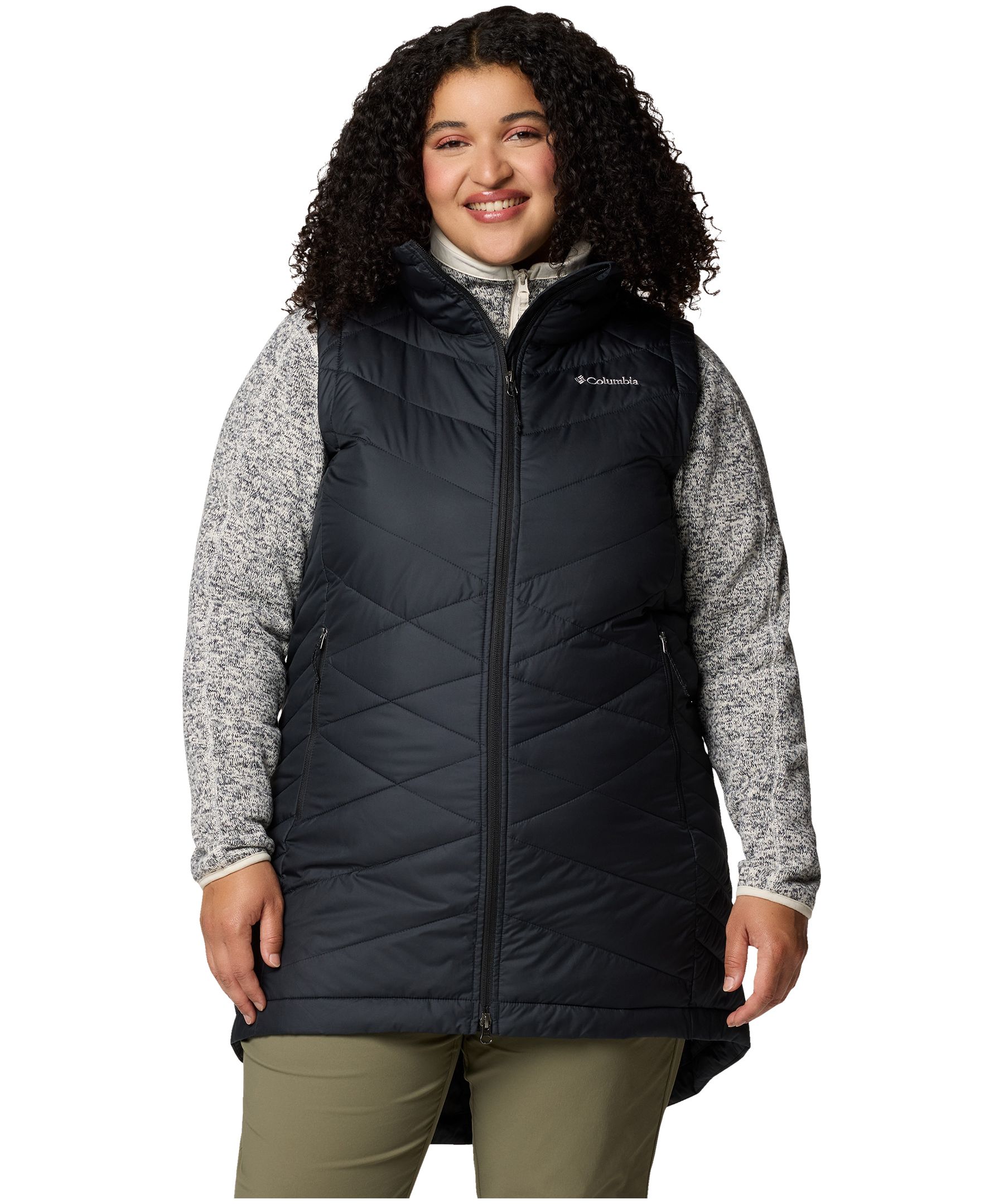 Columbia Women's Heavenly Insulated Long Puffer Vest