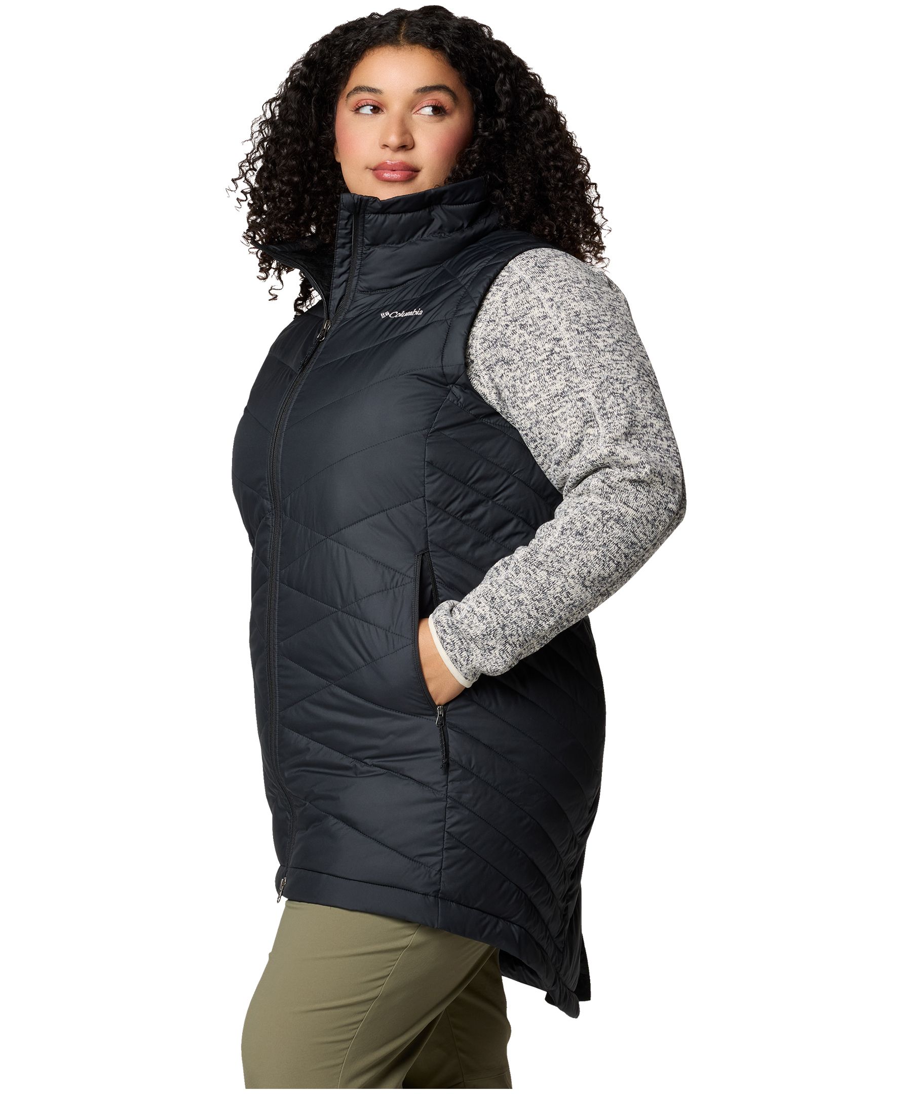 Columbia Women's Heavenly Insulated Long Puffer Vest