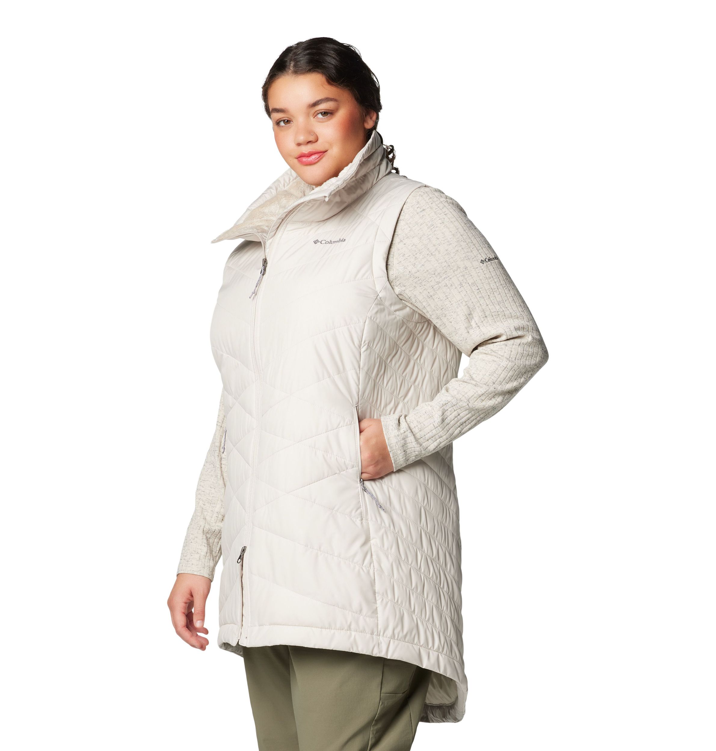 Columbia Women's Heavenly Insulated Long Puffer Vest