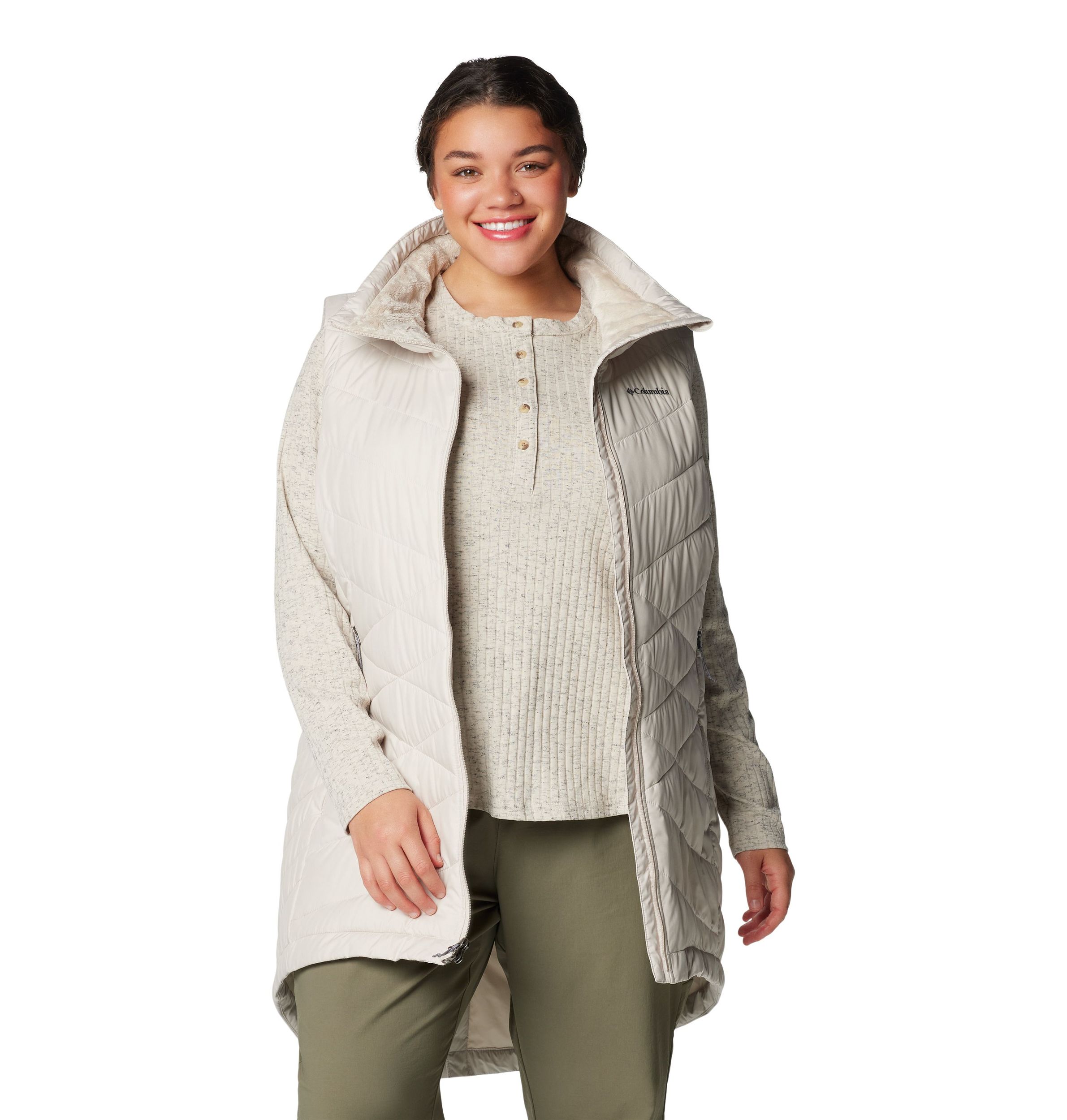 Columbia Women's Heavenly Insulated Long Puffer Vest