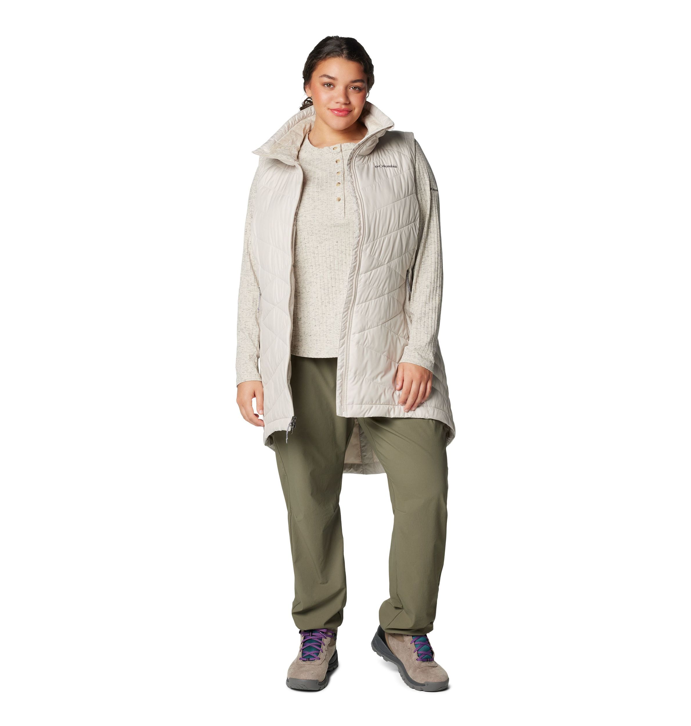 Columbia Women's Heavenly Insulated Long Puffer Vest