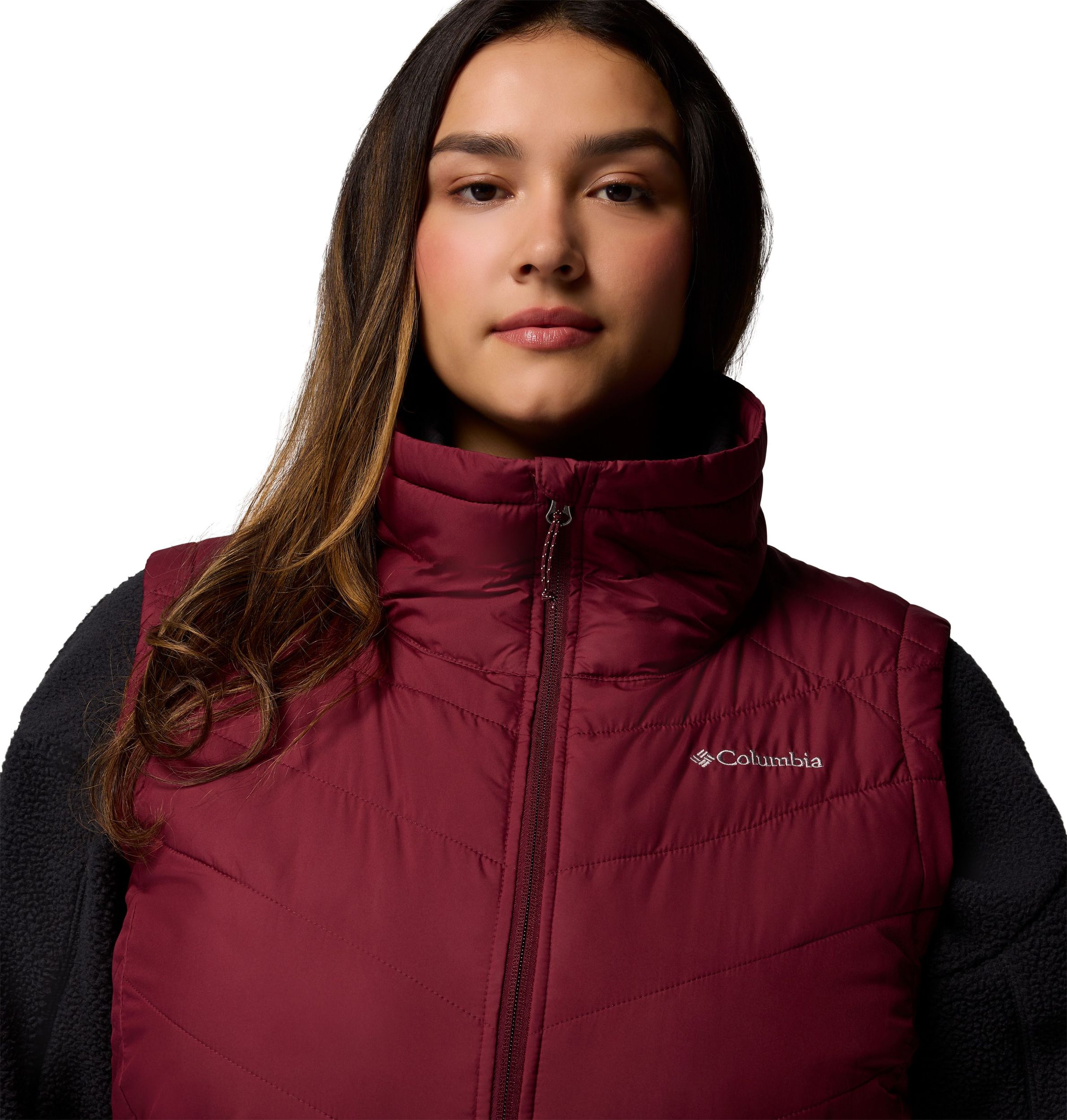 Doudoune longue isolée et thermoréfléchissante Omni-Shield™ résistante à l'eau et Omni-Heat™ pour femme, Heavenly, Columbia