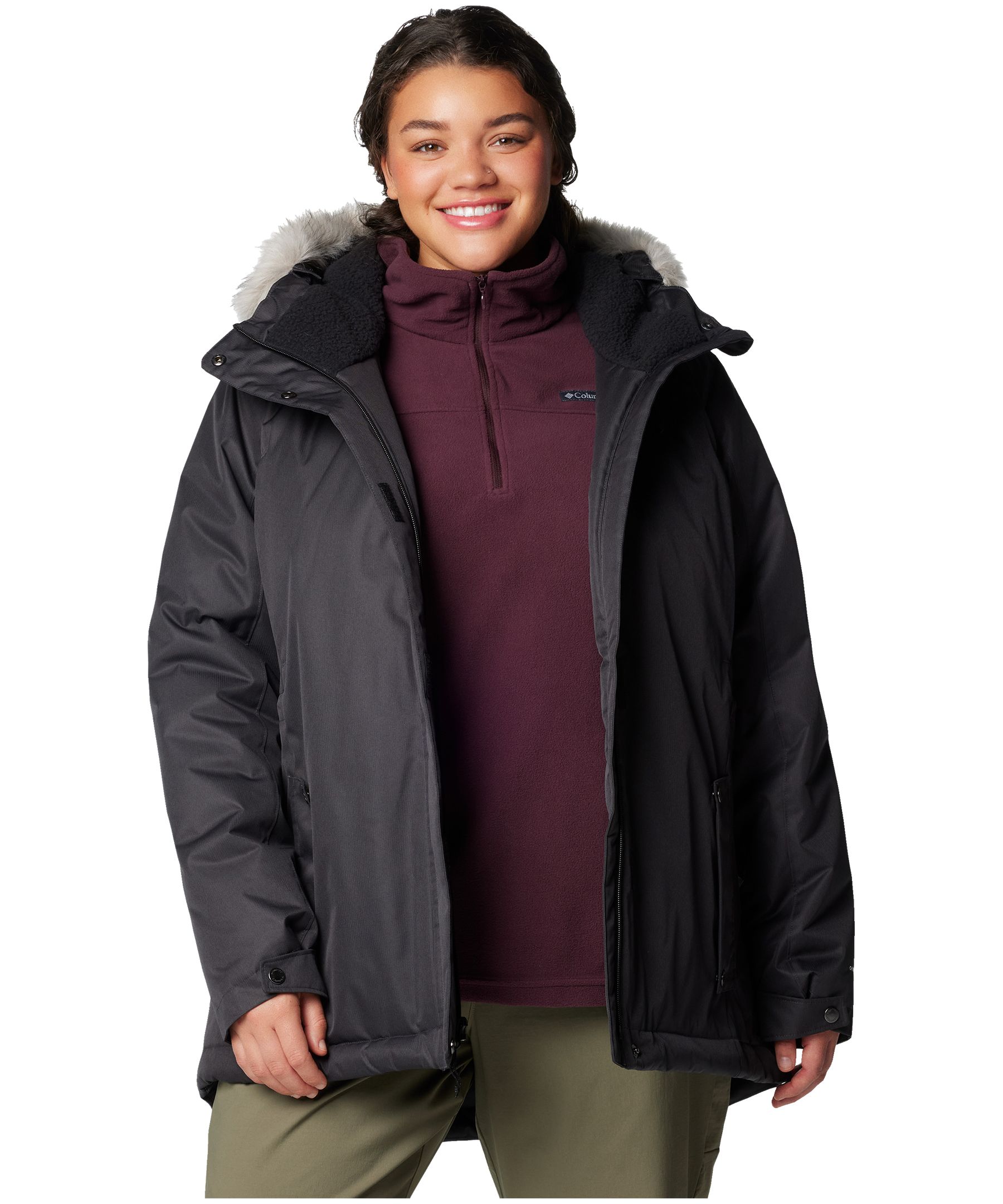 Columbia Women's Suttle Mountain Omni-Heat™ Thermal Reflective and Omni-Shield™ Water Resistant Insulated Parka Jacket