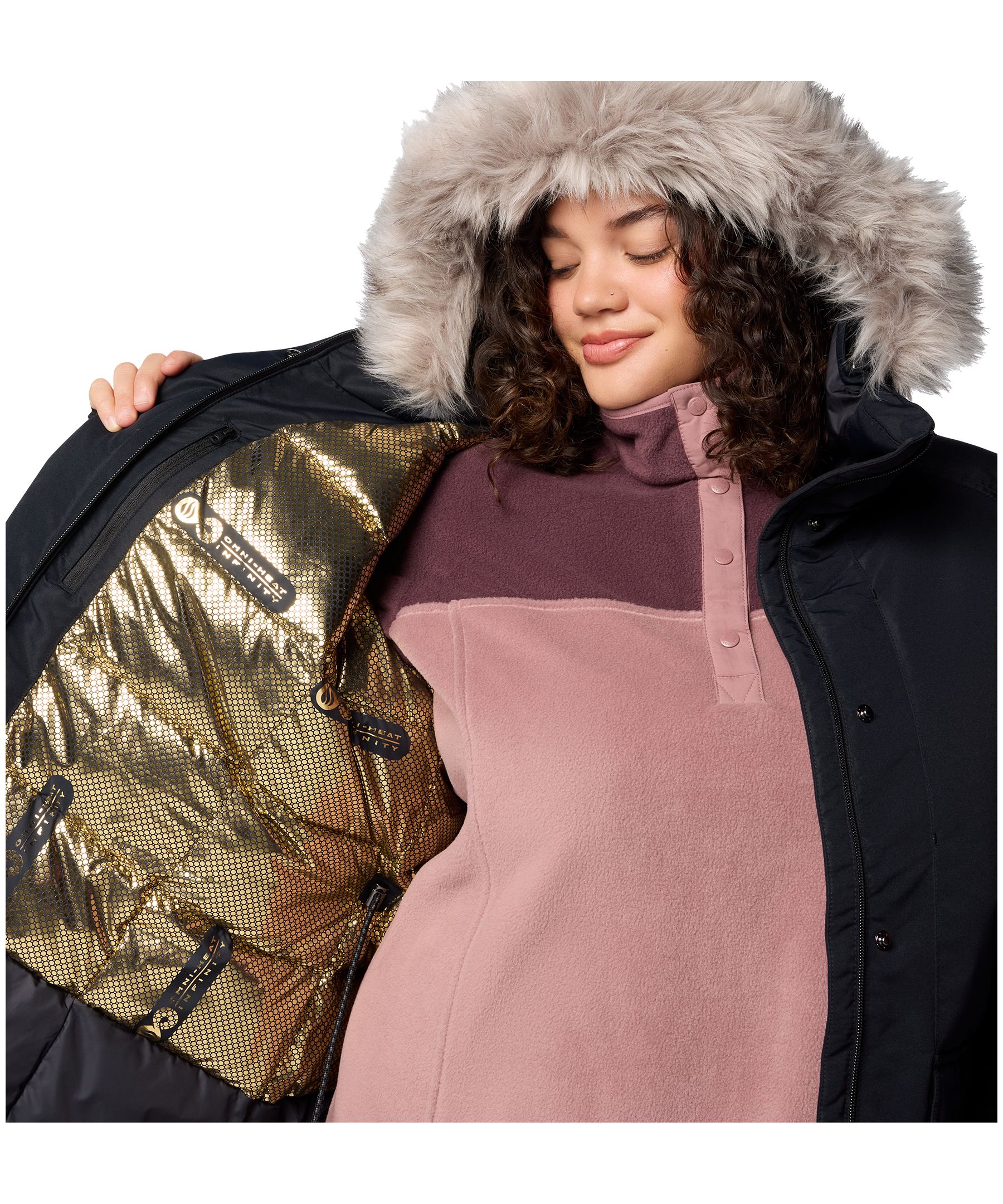 Parka isolé, perméable à l'air, étanche à l'eau Omni-TechMC et Omni-HeatMC Infinity pour femmes, Little Si, Columbia