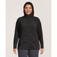 Veste en molleton à glissière pleine longueur pour femmes, Basin Trail III, Columbia Front_Flat