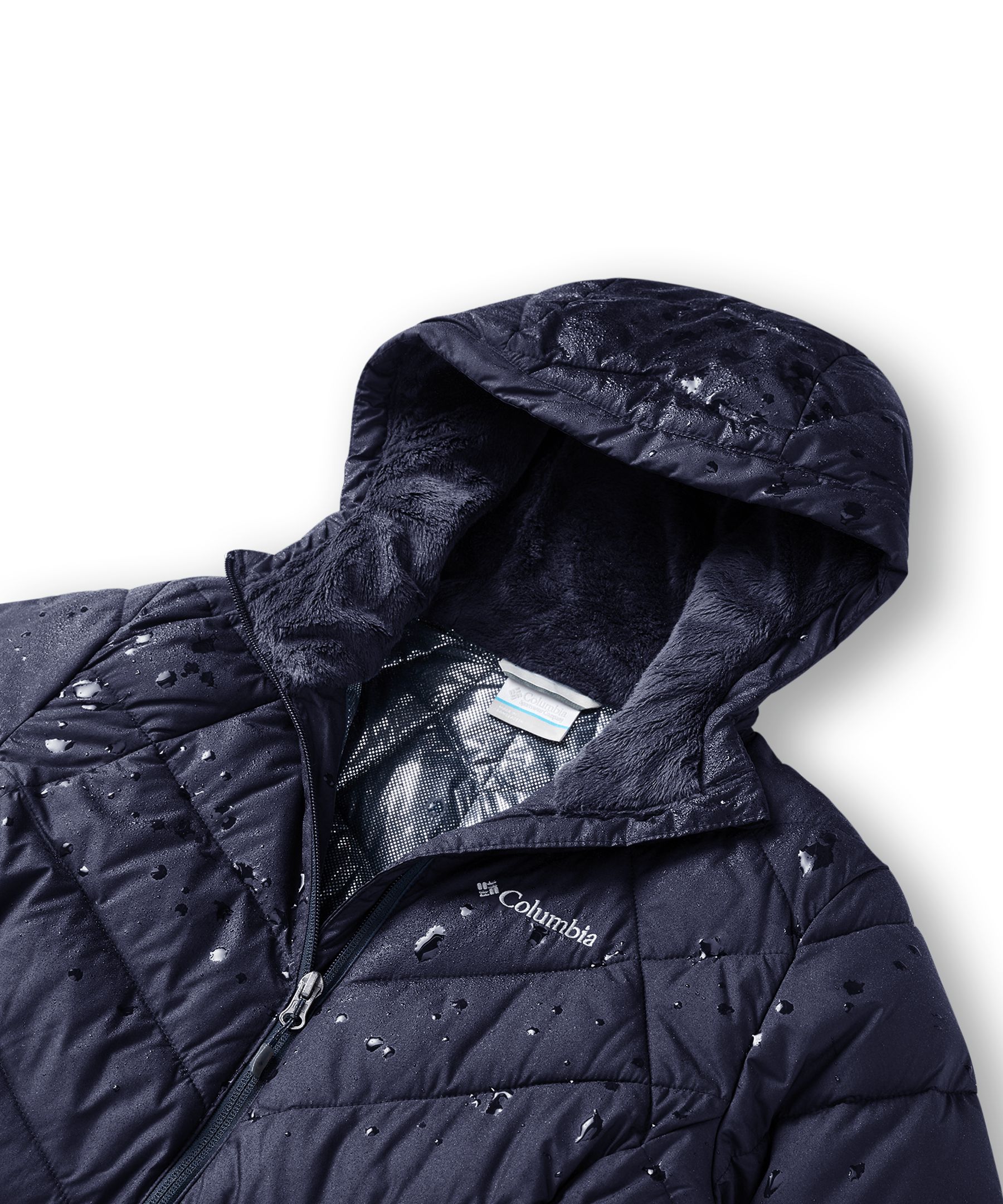 Columbia Women's Heavenly Omni-Heat™ Thermal Reflective and Omni-Shield™ Water Resistant Hooded Insulated Puffer Jacket