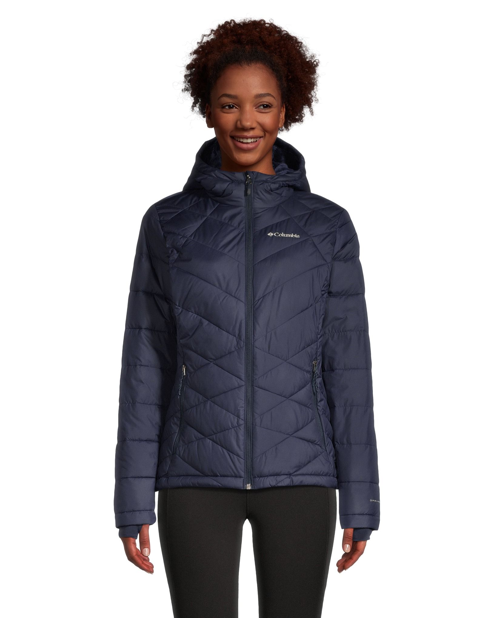 Columbia Women's Heavenly Omni-Heat™ Thermal Reflective and Omni-Shield™ Water Resistant Hooded Insulated Puffer Jacket