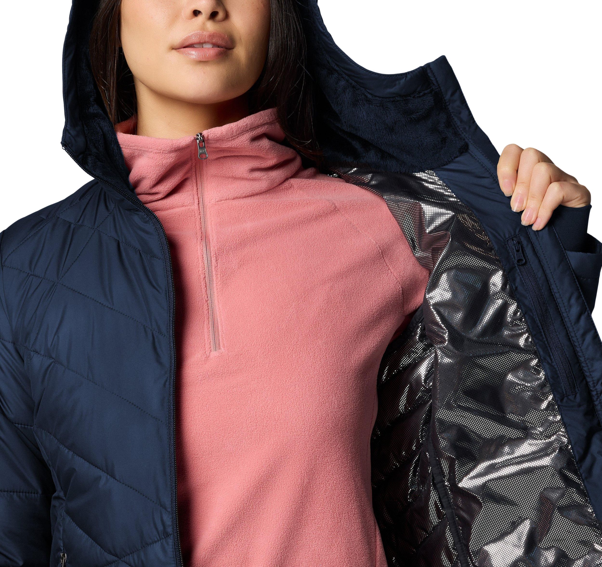 Columbia Women's Heavenly Omni-Heat™ Thermal Reflective and Omni-Shield™ Water Resistant Hooded Insulated Puffer Jacket