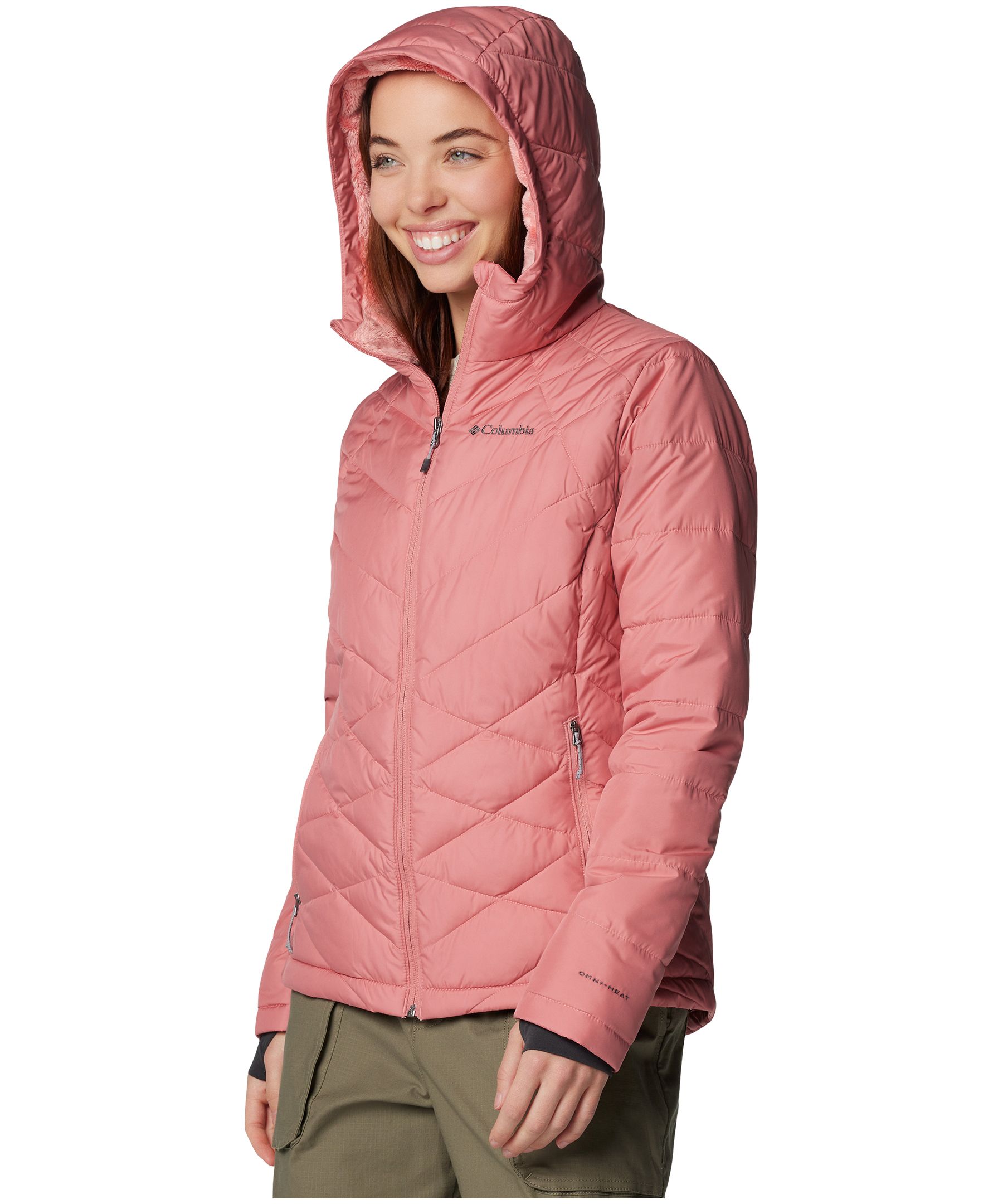 Columbia Women's Heavenly Omni-Heat™ Thermal Reflective and Omni-Shield™ Water Resistant Hooded Insulated Puffer Jacket