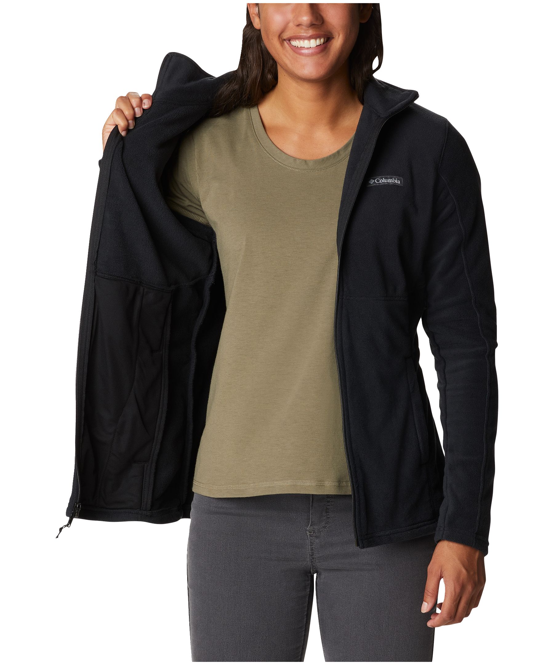 Veste en molleton à glissière pleine longueur pour femmes, Basin Trail III, Columbia