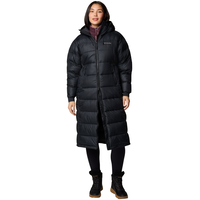 Columbia Women's Pike Lake II Omni-Heat™ Thermal Reflective and Omni-Shield™ Water Resistant Long Insulated Jacket Front_Flat