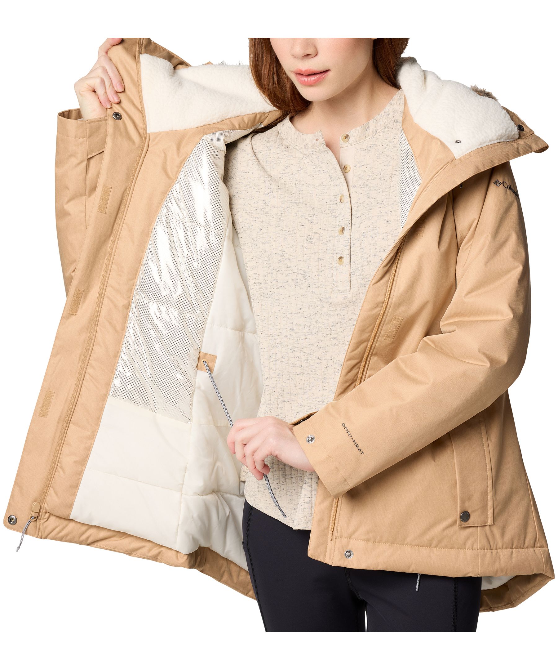 Columbia Women's Suttle Mountain Omni-Heat™ Thermal Reflective and Omni-Shield™ Water Resistant Insulated Parka Jacket