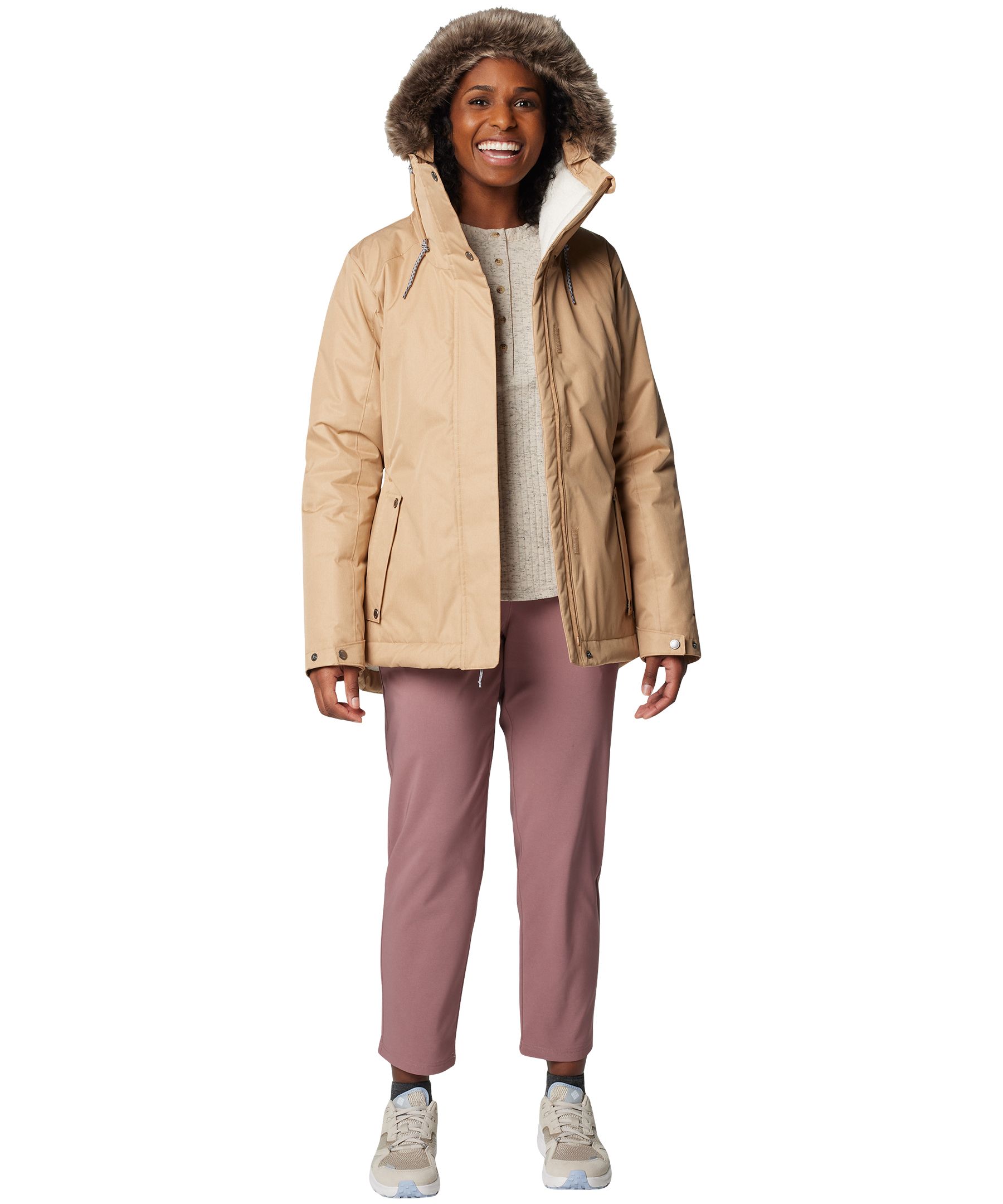 Columbia Women's Suttle Mountain Omni-Heat™ Thermal Reflective and Omni-Shield™ Water Resistant Insulated Parka Jacket
