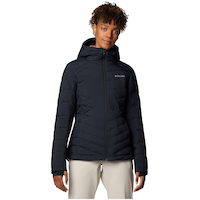 Columbia Women's  Joy Peak II Omni-Heat™ Infinity and Omni-Shield™ Water Resistant Insulated Puffer Jacket Front_Angled_Right