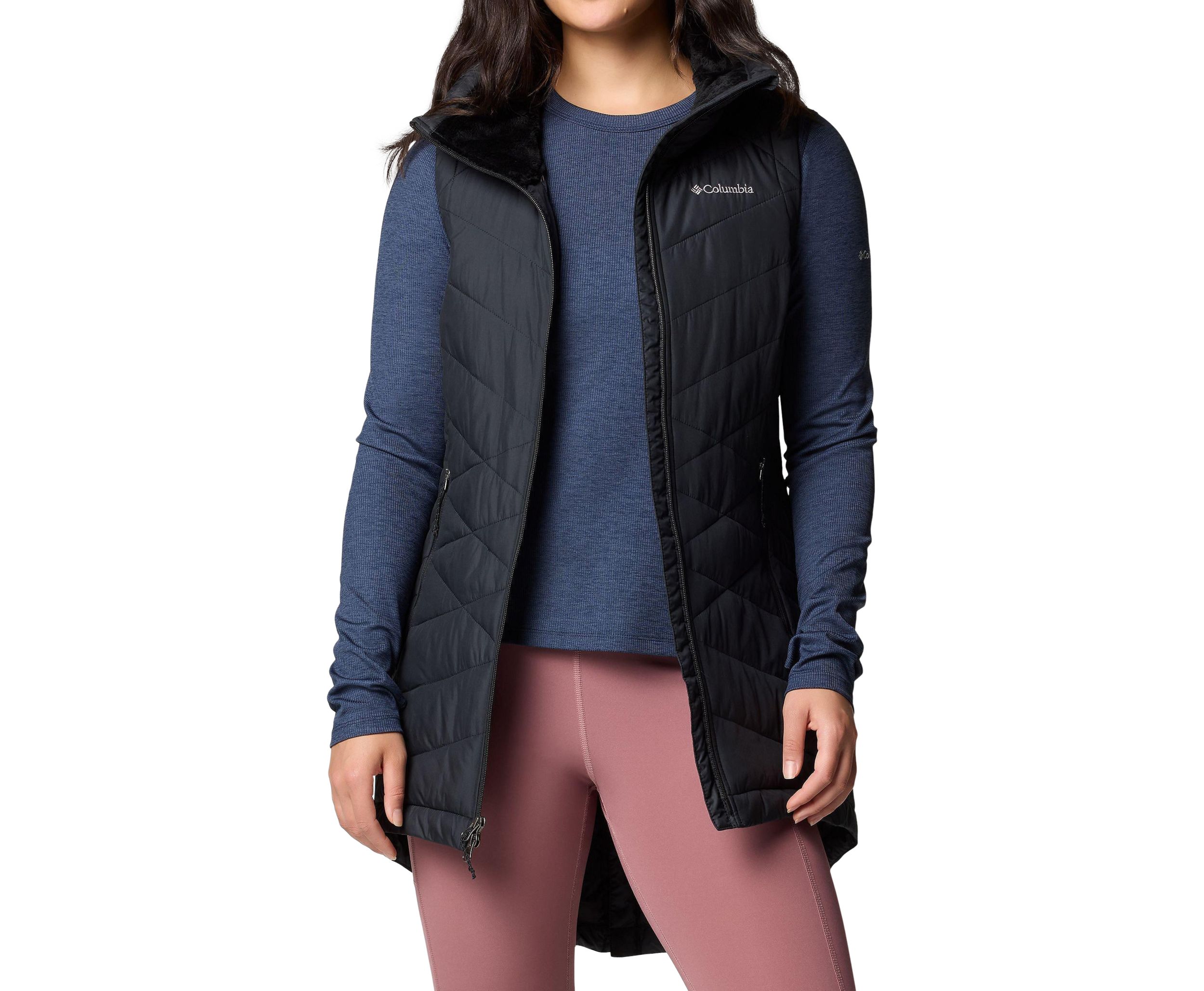 Columbia Women's Heavenly Insulated Long Puffer Vest