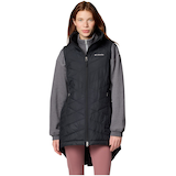 Doudoune longue isolée et thermoréfléchissante Omni-Shield™ résistante à l'eau et Omni-Heat™ pour femme, Heavenly, Columbia Front_Flat