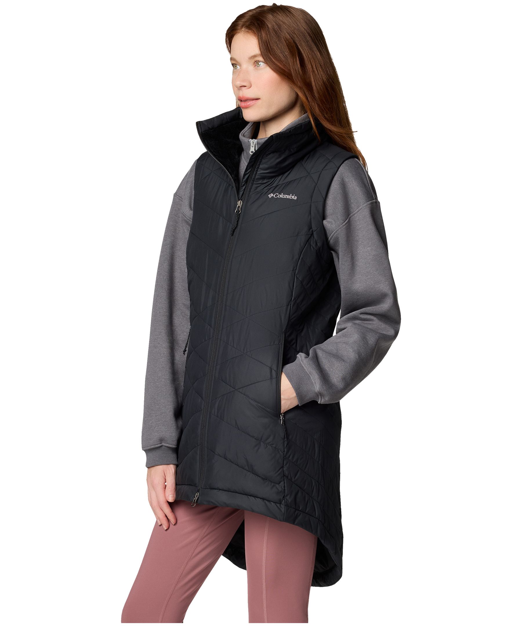 Columbia Women's Heavenly Insulated Long Puffer Vest