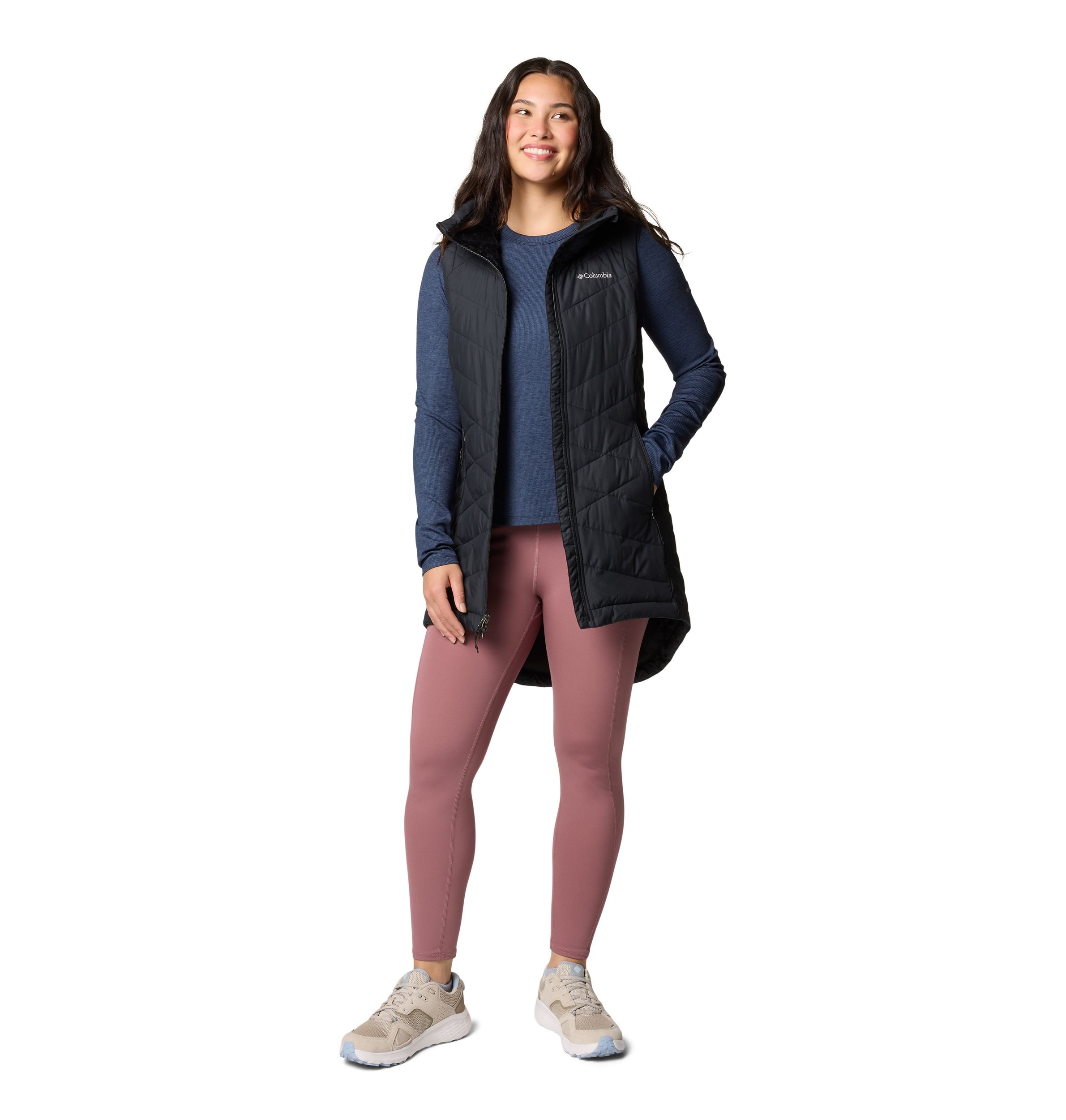 Columbia Women's Heavenly Insulated Long Puffer Vest