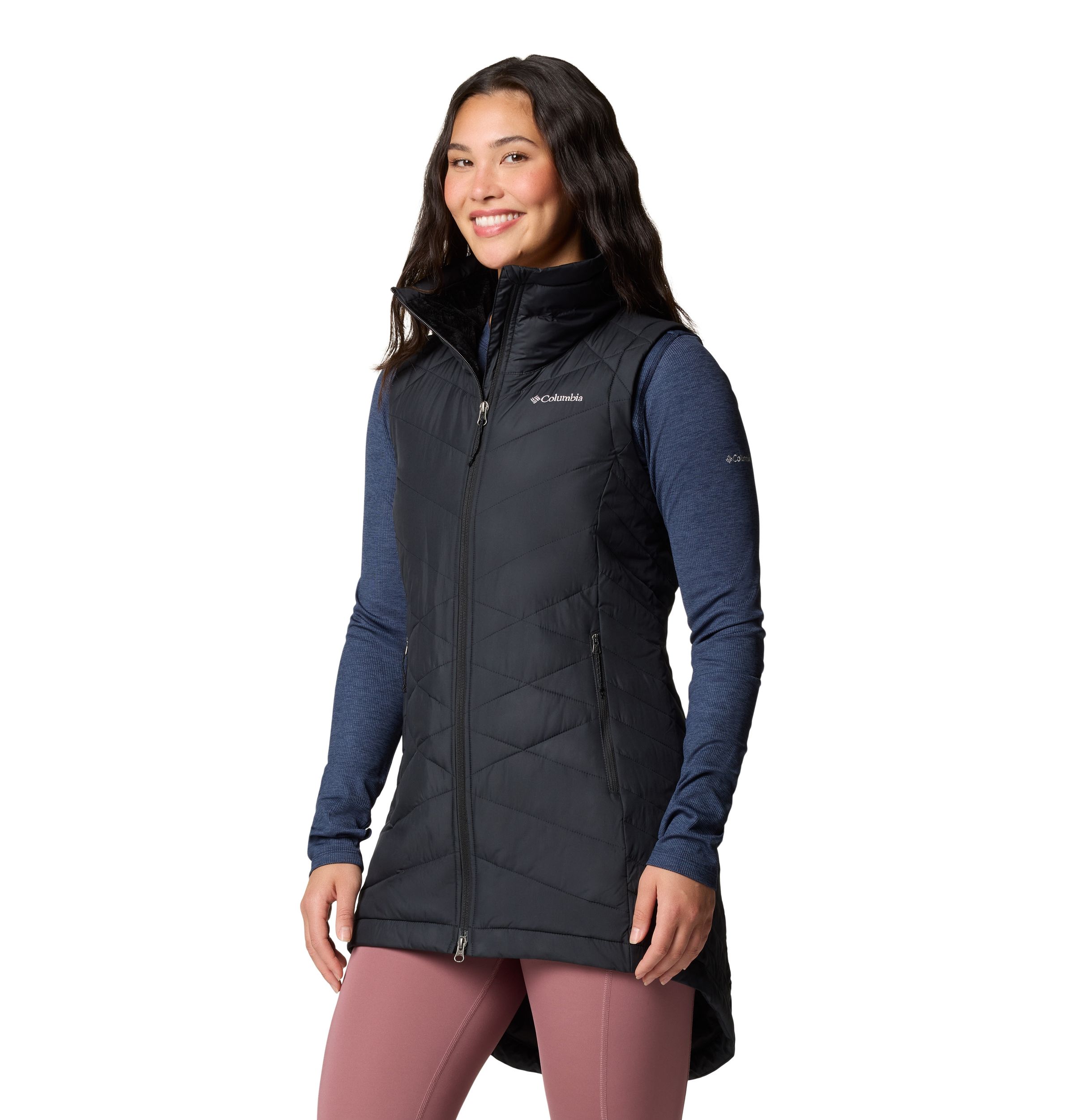 Columbia Women's Heavenly Insulated Long Puffer Vest
