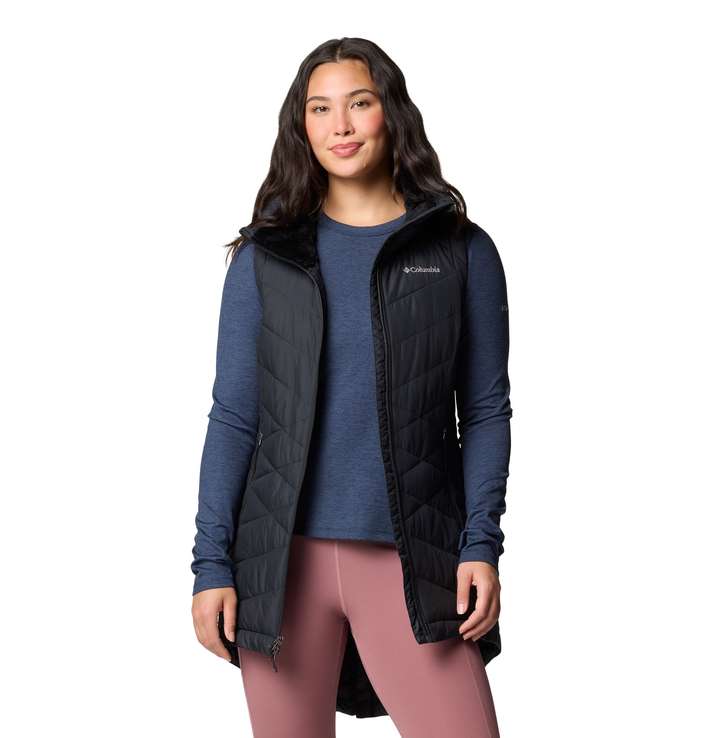 Columbia Women's Heavenly Insulated Long Puffer Vest