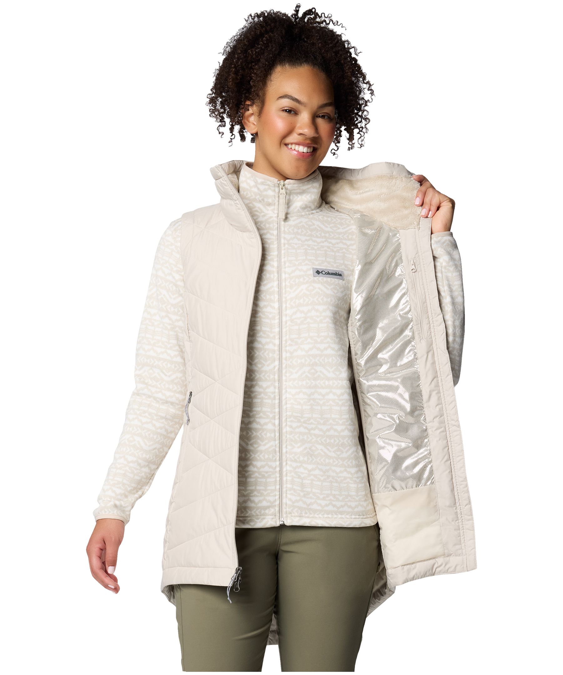 Columbia Women's Heavenly Insulated Long Puffer Vest