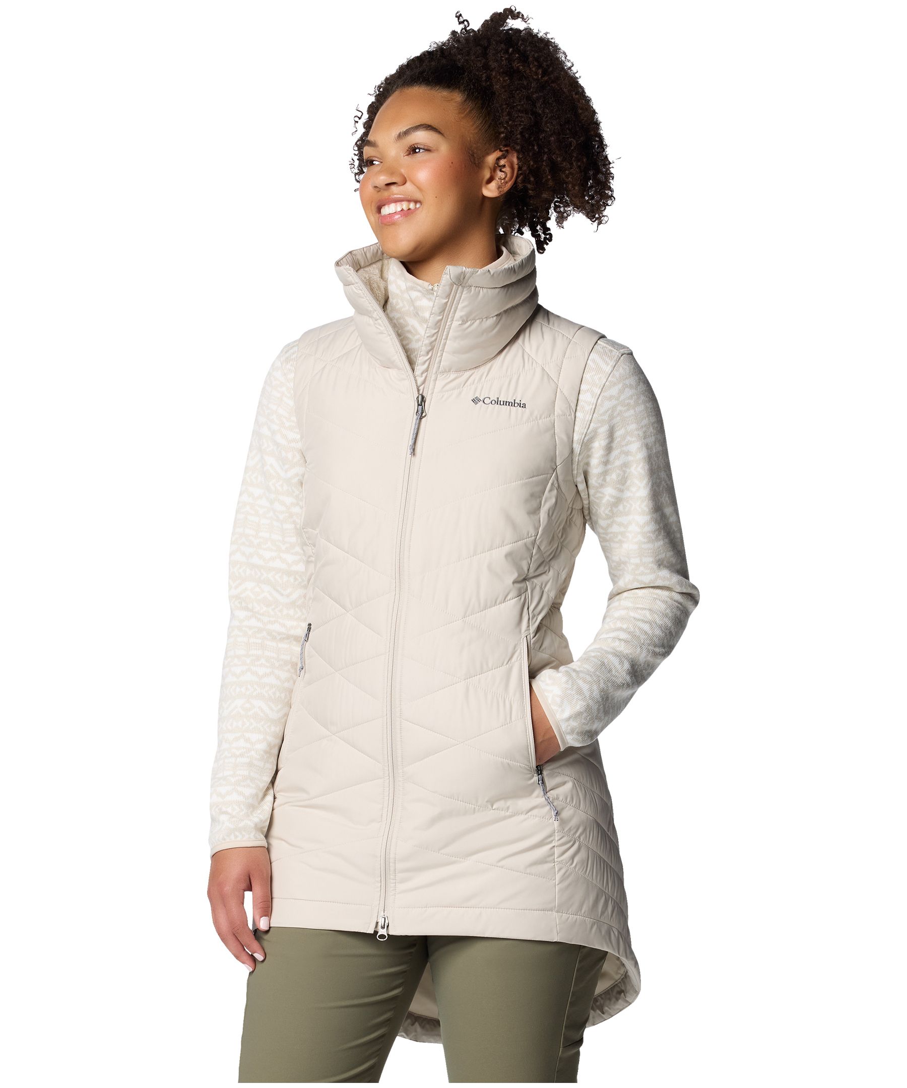 Columbia Women's Heavenly Insulated Long Puffer Vest