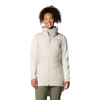 Doudoune longue isolée et thermoréfléchissante Omni-Shield™ résistante à l'eau et Omni-Heat™ pour femme, Heavenly, Columbia