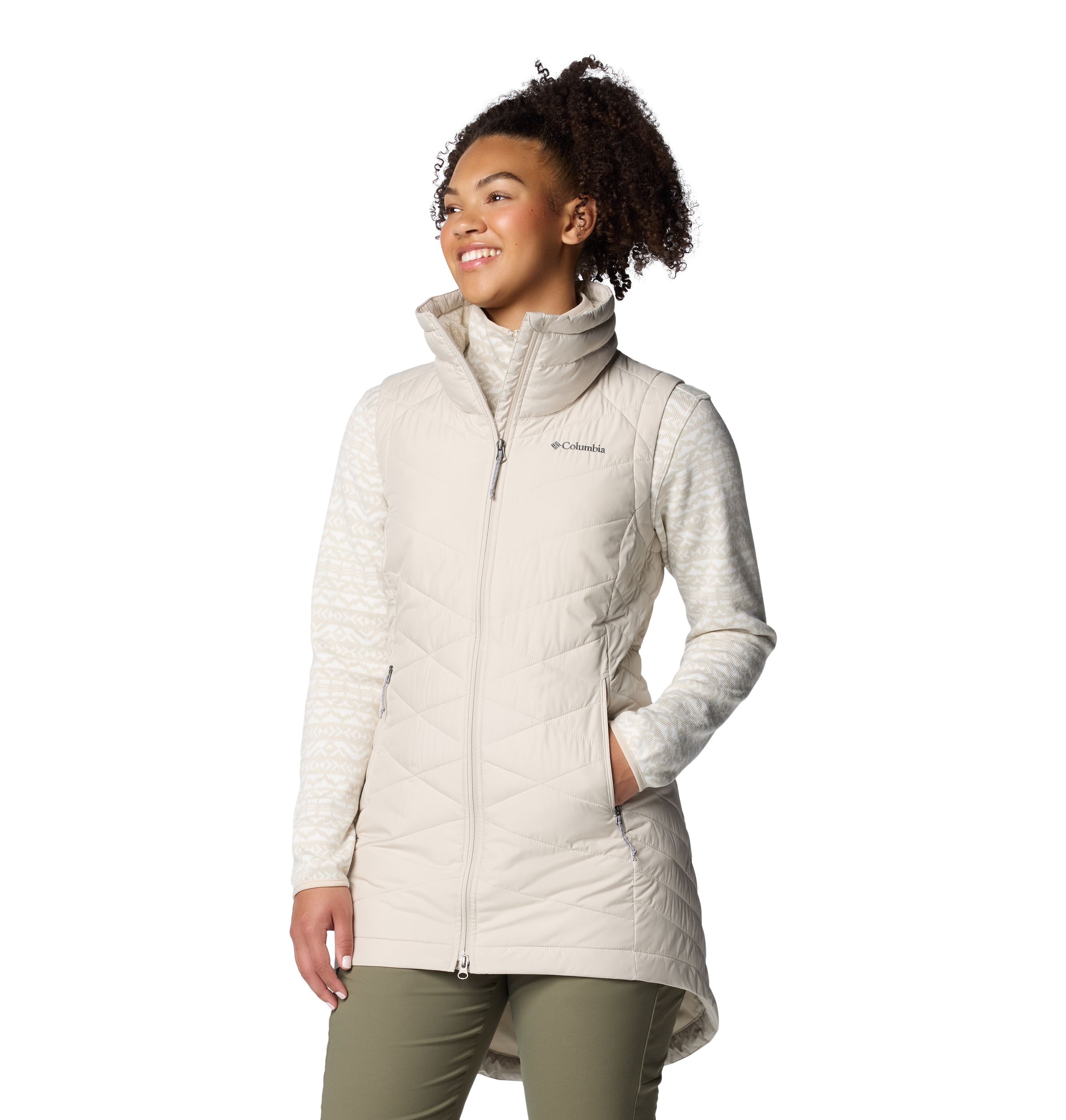 Columbia Women's Heavenly Insulated Long Puffer Vest