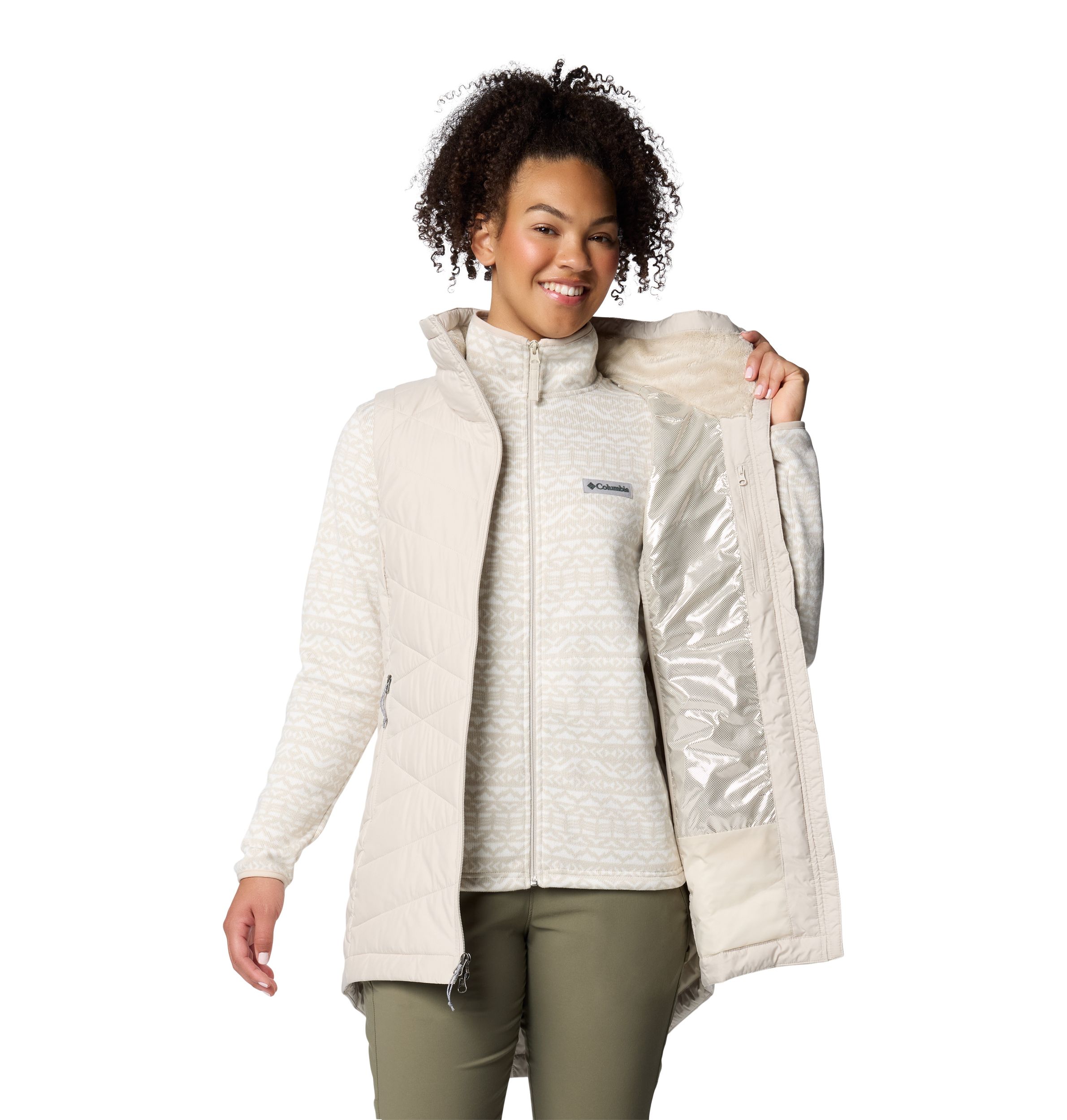 Columbia Women's Heavenly Insulated Long Puffer Vest