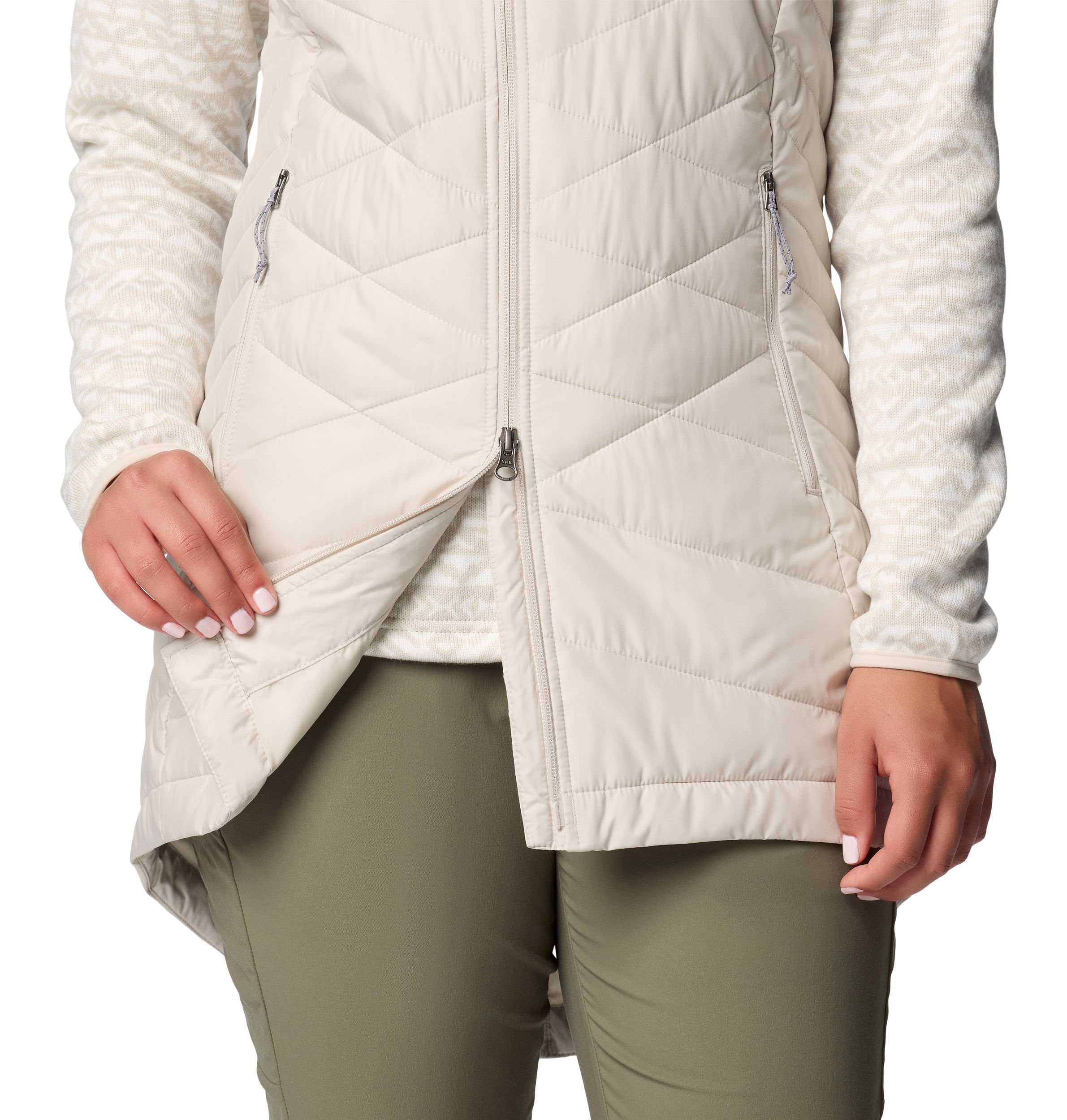 Columbia Women's Heavenly Insulated Long Puffer Vest